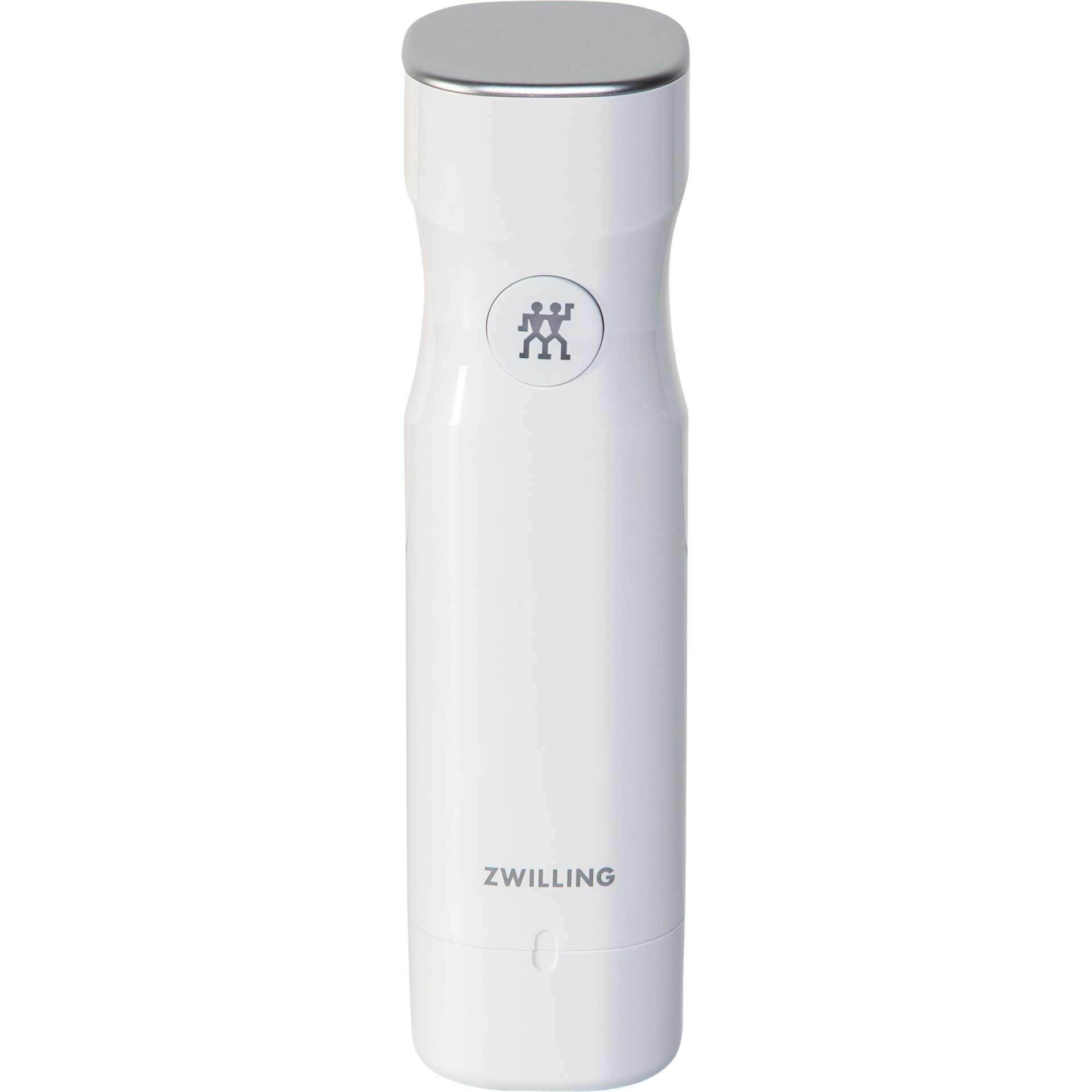 Trinkflasche, Wasserflasche, Stahlverschluss, Weiß, Zwillling