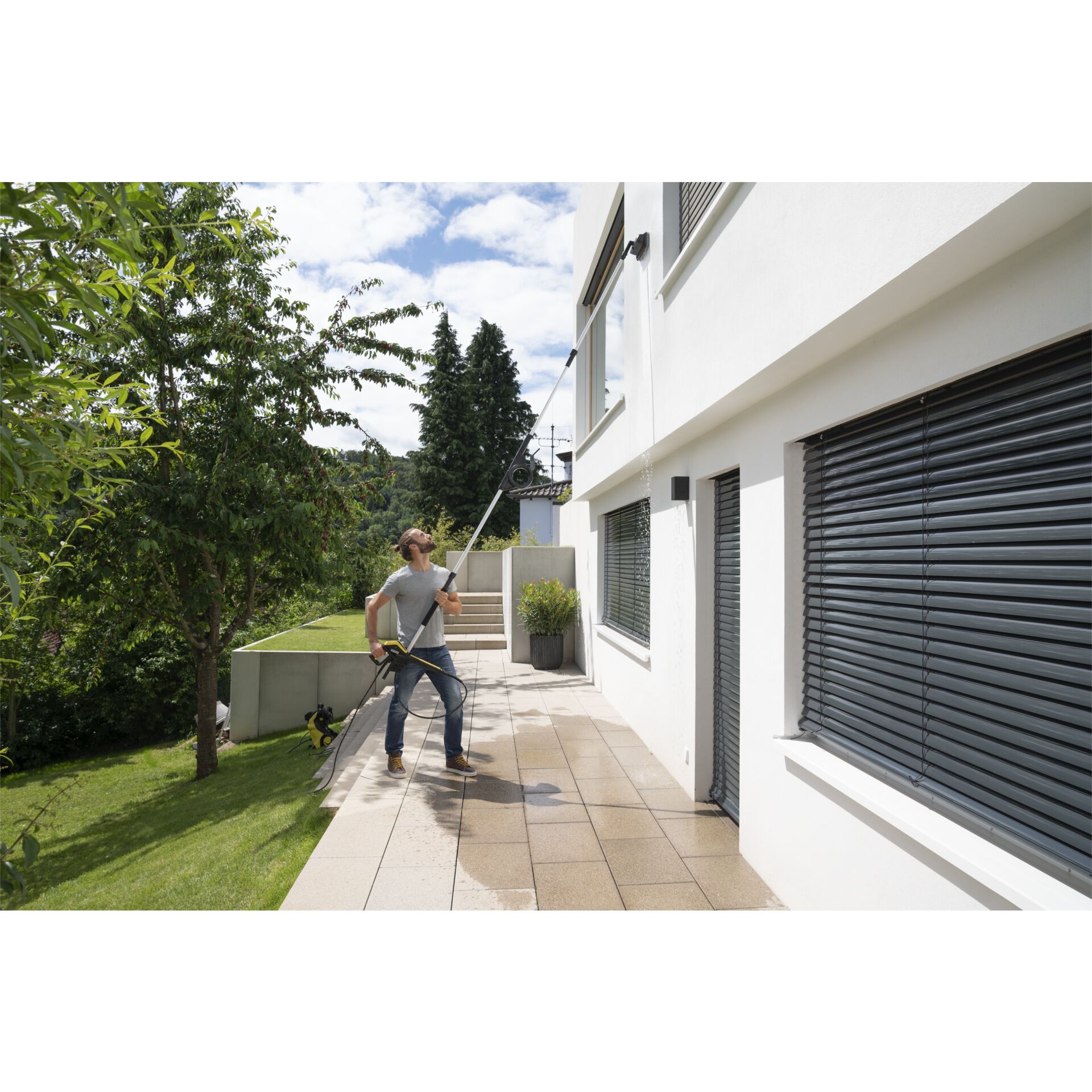 Innenarchitektur, Gras, Pfad, Person, Schuh