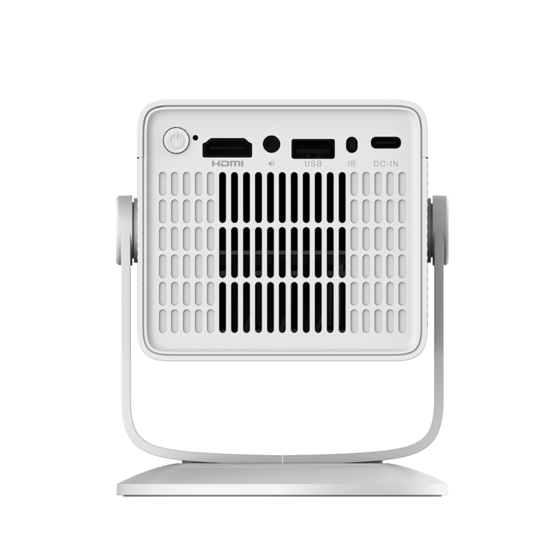 Ventilator, Ventilator, USB betrieben, Kompakter Heizer, Weiße Farbe
