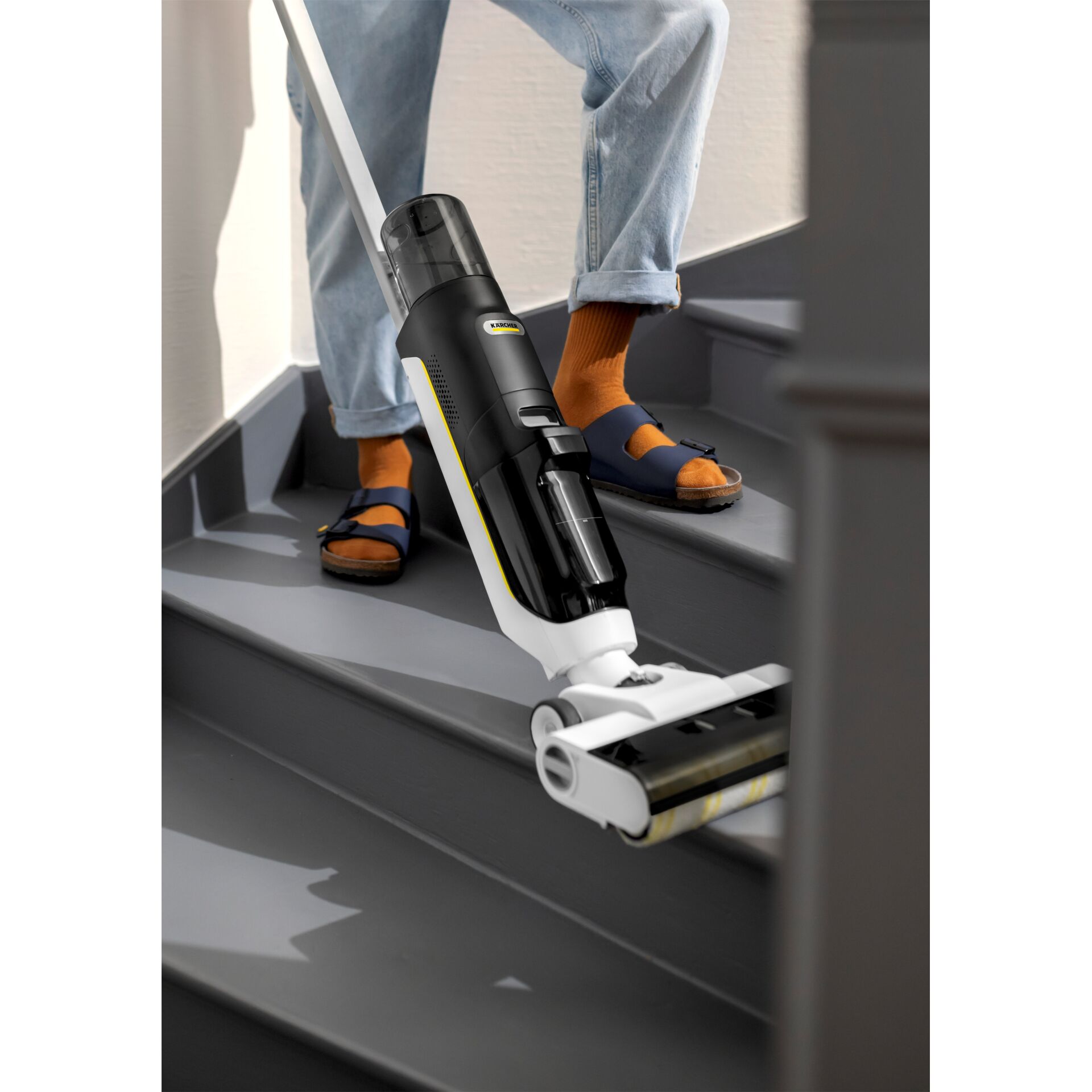 Akkusauger, Stufenreiniger, Handstaubsauger, Bodenreiniger, Kunstleder?