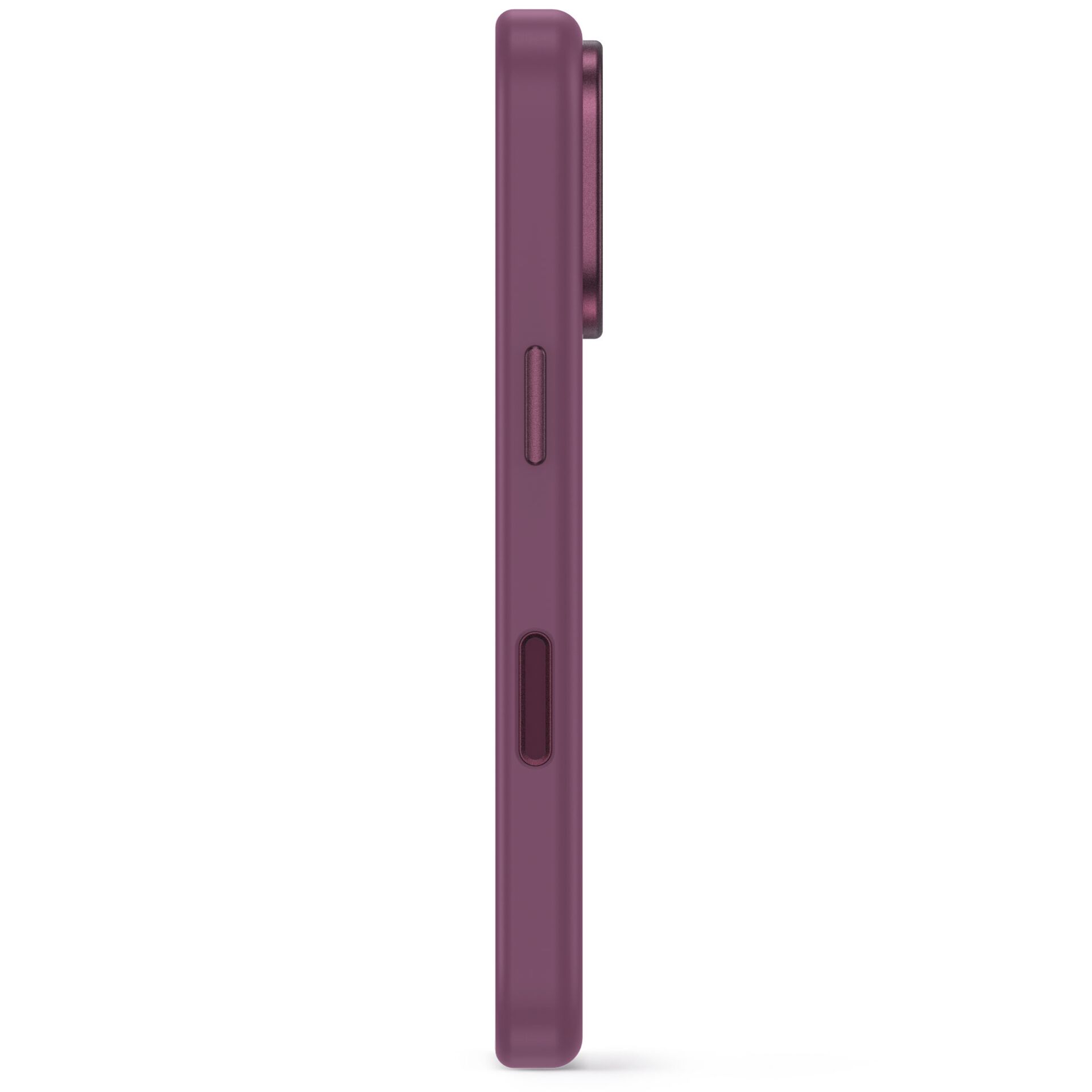 Case, Phone case, Lila, Schmal, Knopenschutz