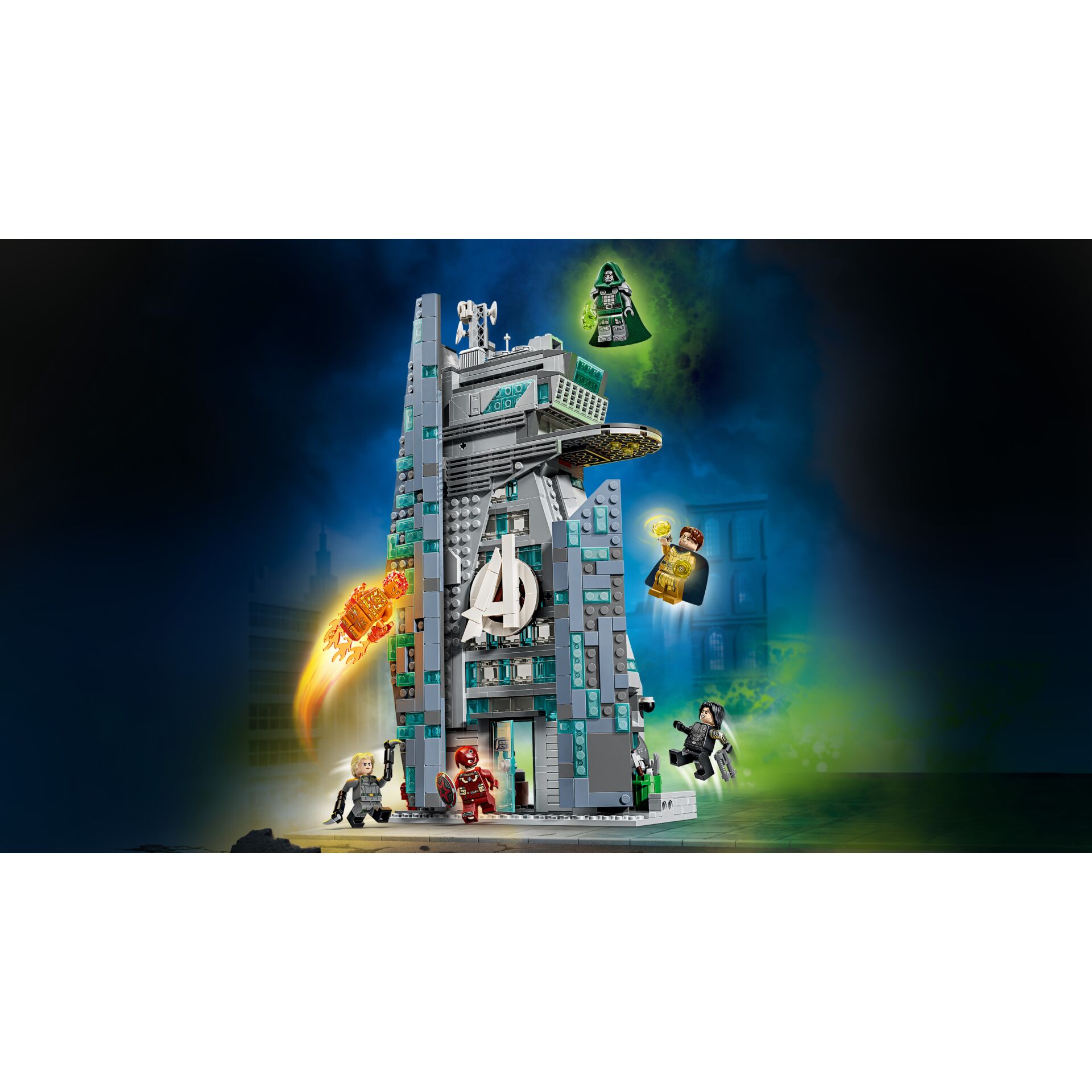 Lego, Turm, Avengers, Superhelden, Actionfiguren