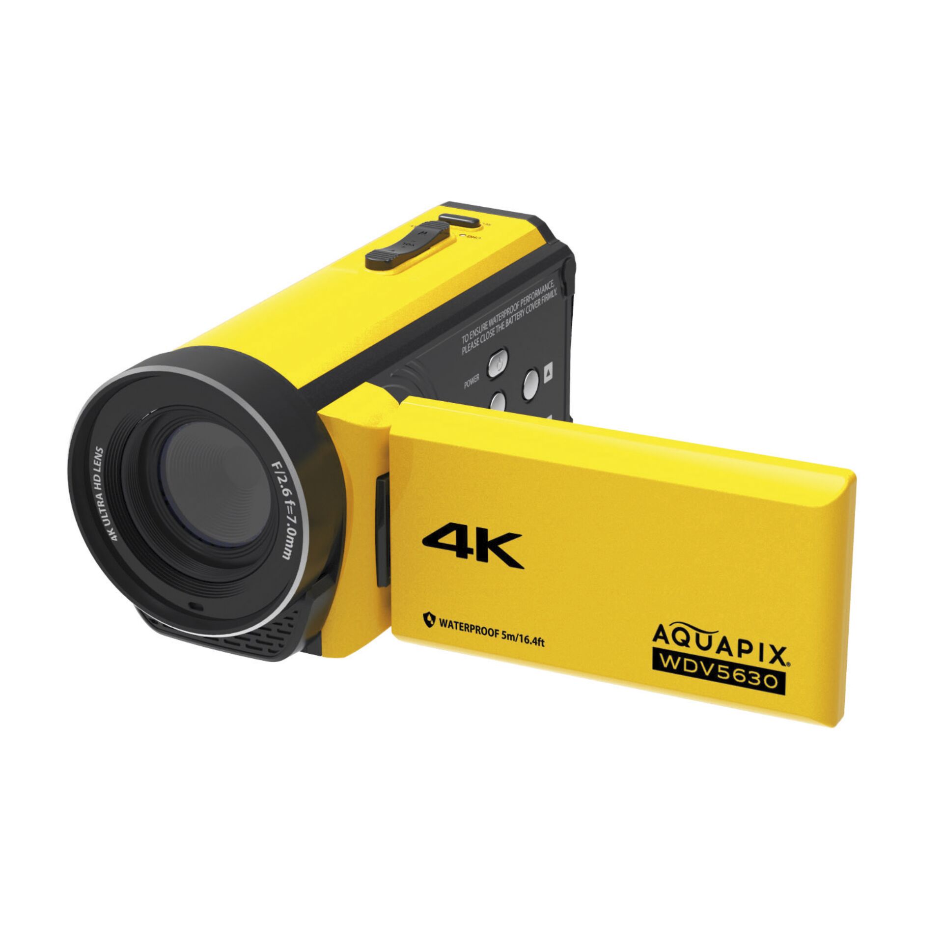Easypix Aquapix WDV5630 Yellow Kamera, Elektronik, Videokamera