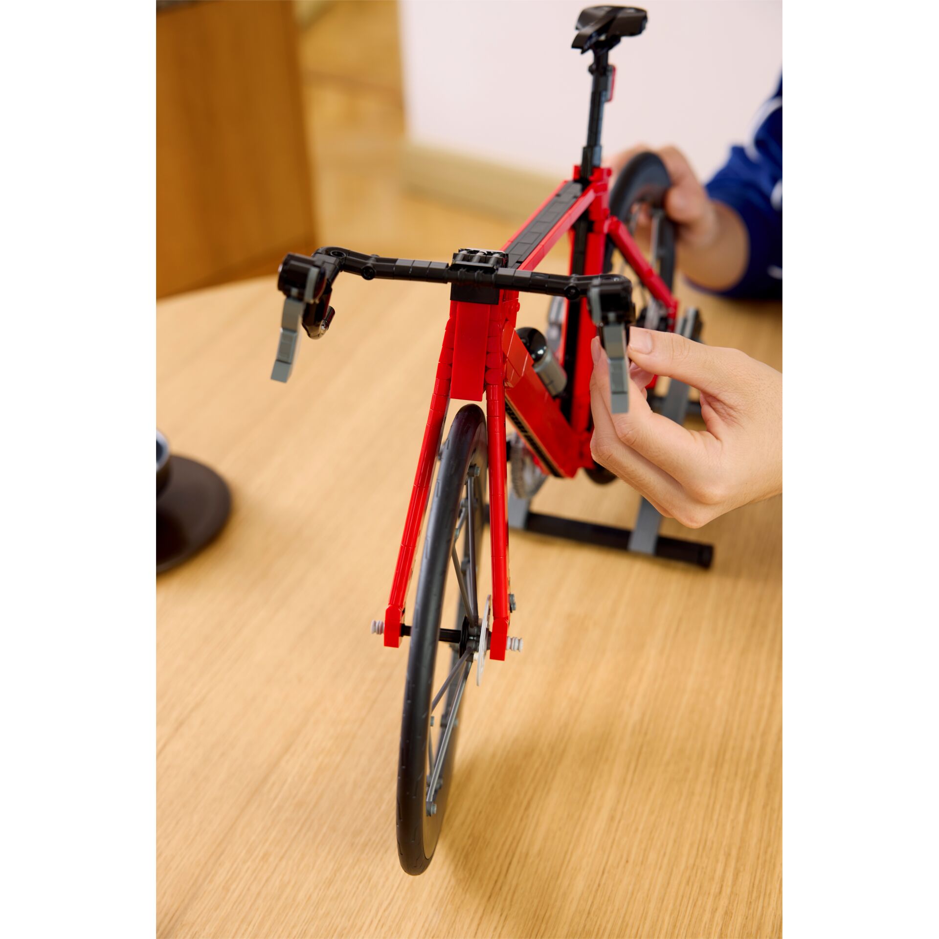 Fahrrad, Baukasten, Rot, Lego, Klinkenpedale