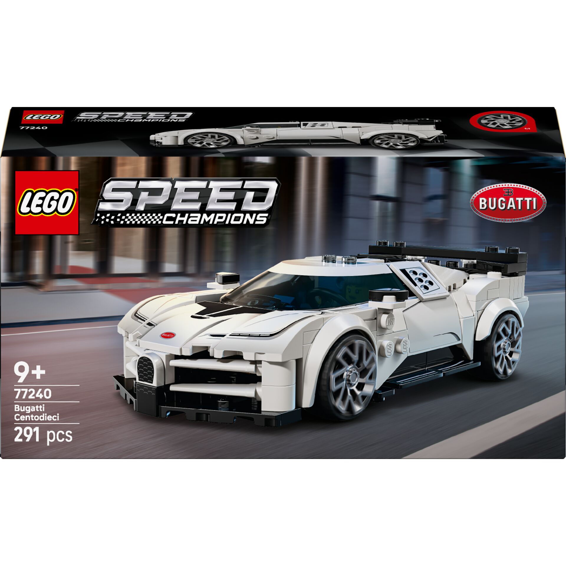 LEGO Speed Champions 77240  Bugatti Centodieci Hypersportcar