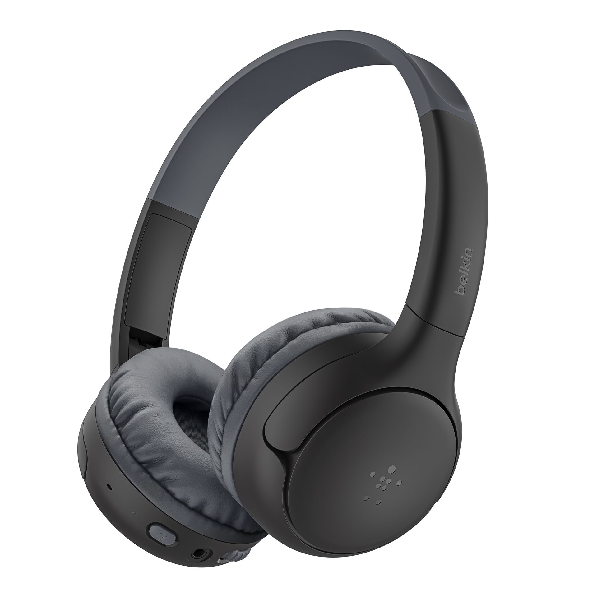 kopfhörer, over-ear, kabellos, bluetooth, grau