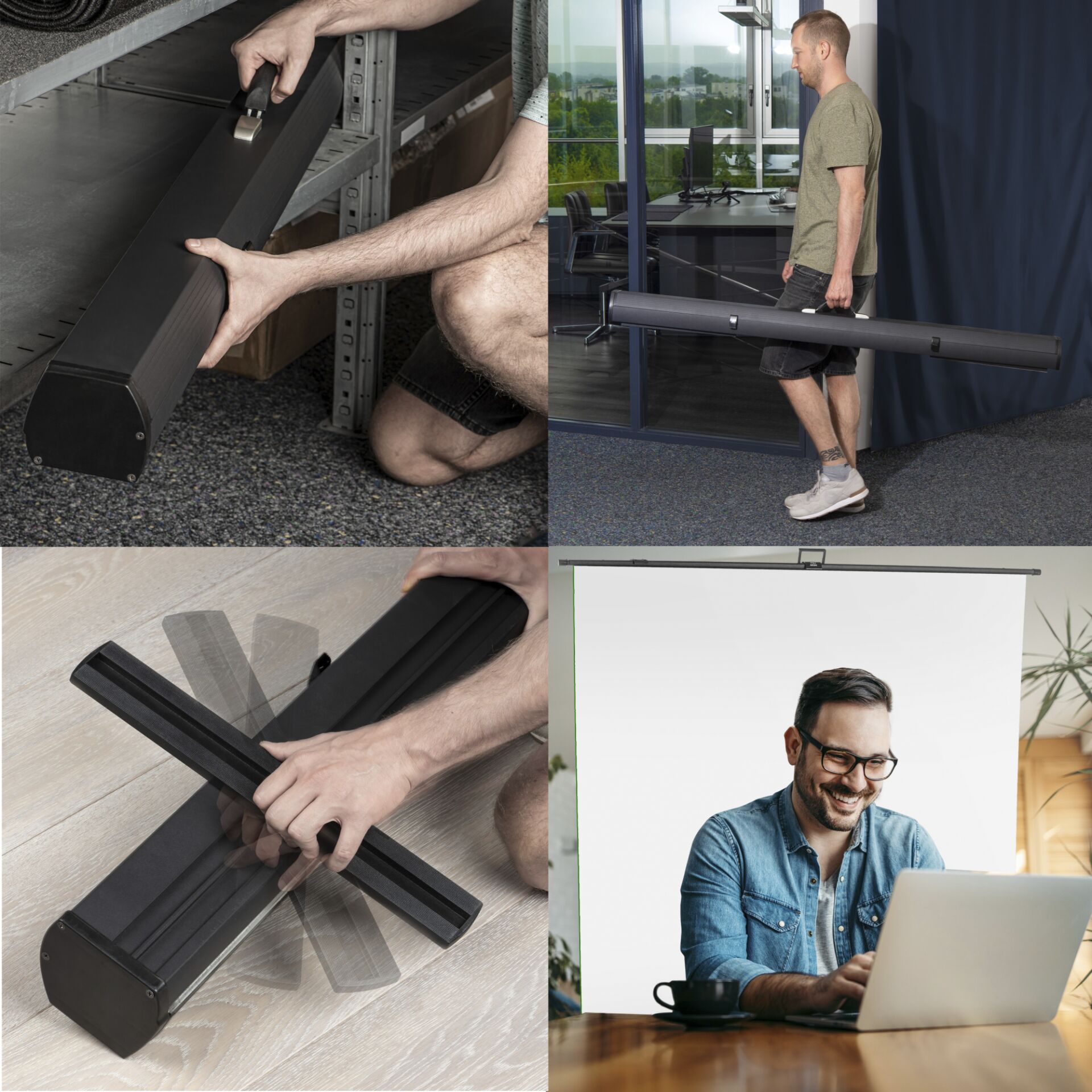 Laptop, PC, Tabelle, Mann, Person