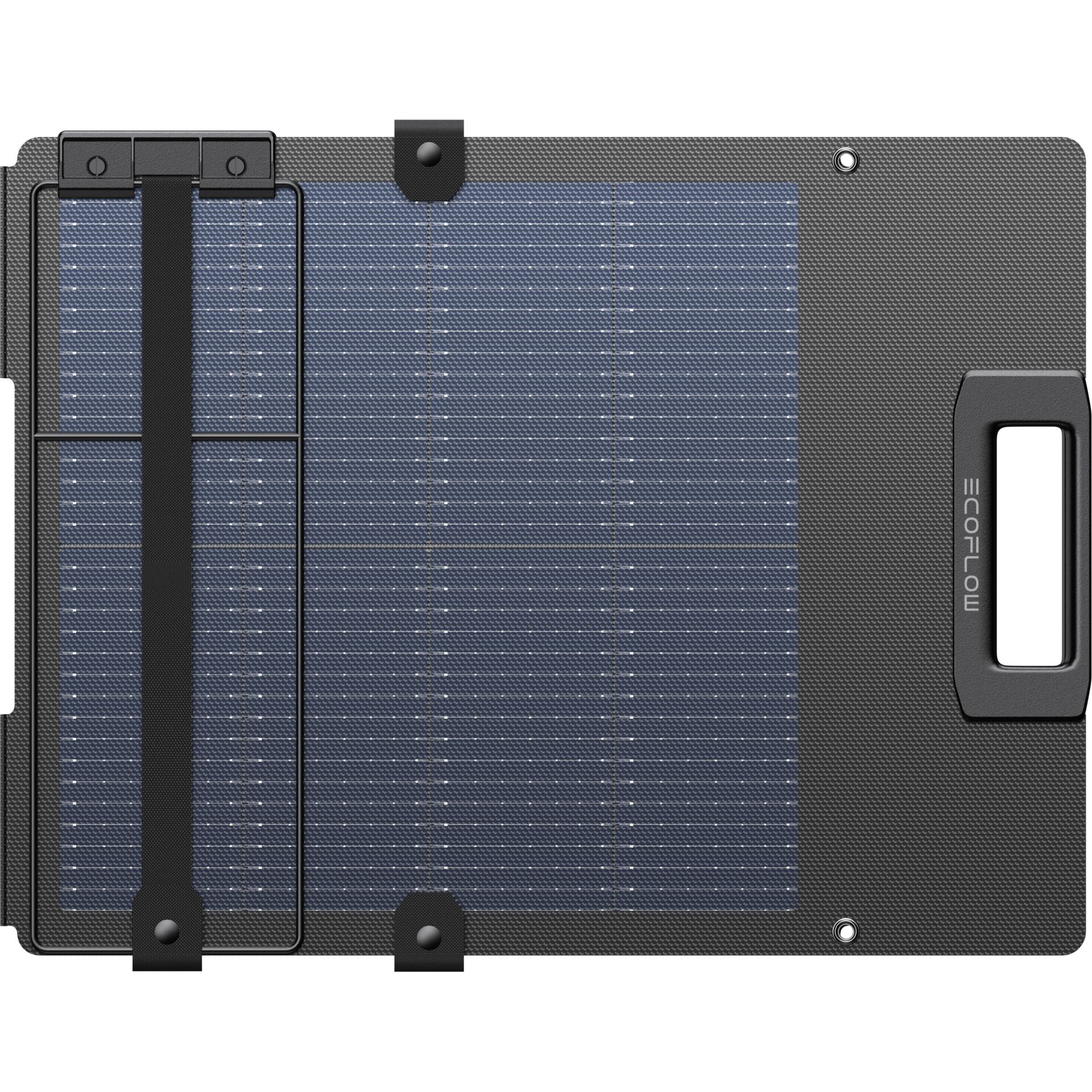 Solarmodul, faltbar, Montage, schwarz, Carport