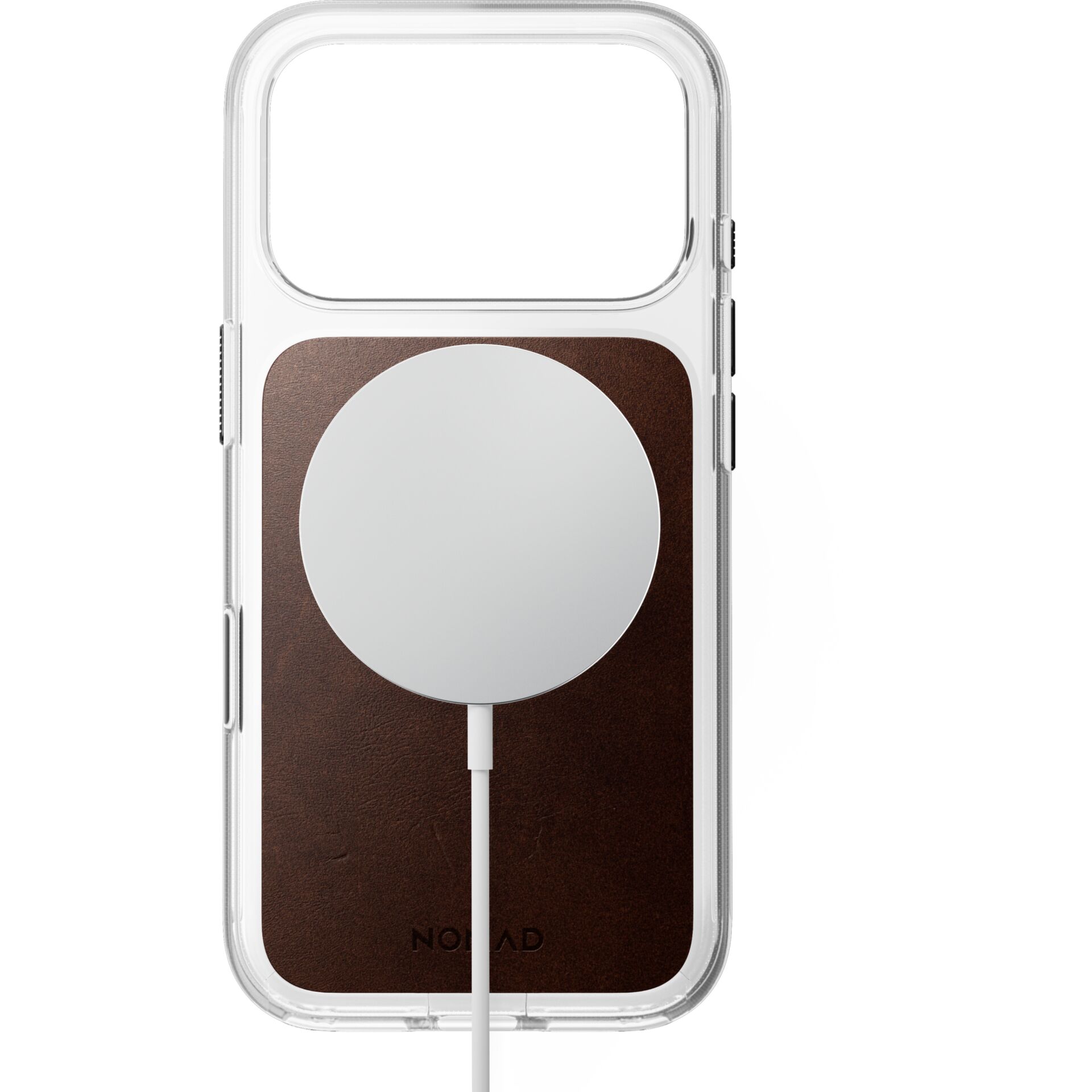 Drahthalter, Handyladestation, Lederhülle, Magnetischer Ladeadapter, Smartphone-Hülle