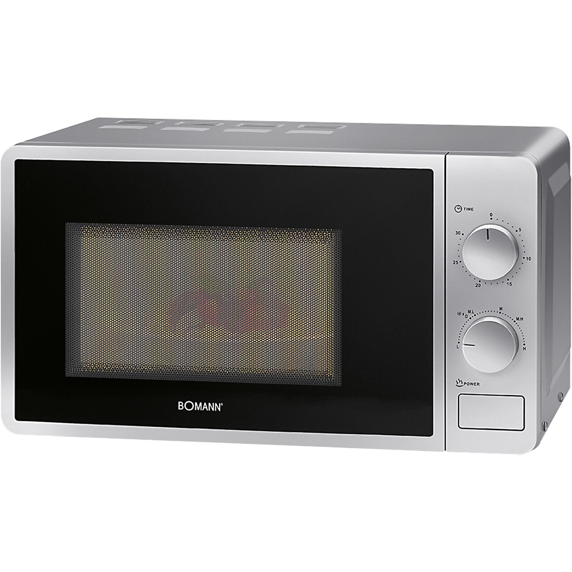 Bomann MW 6014 CB silber