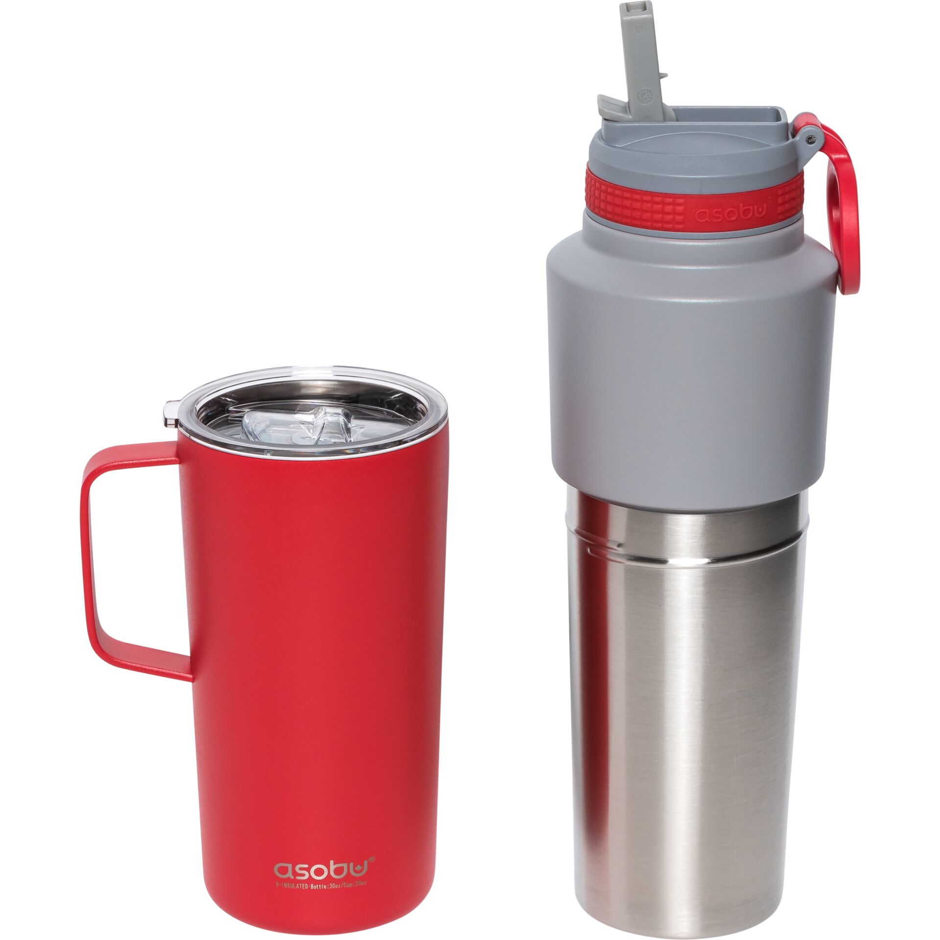 Flasche, Tasse, Shaker