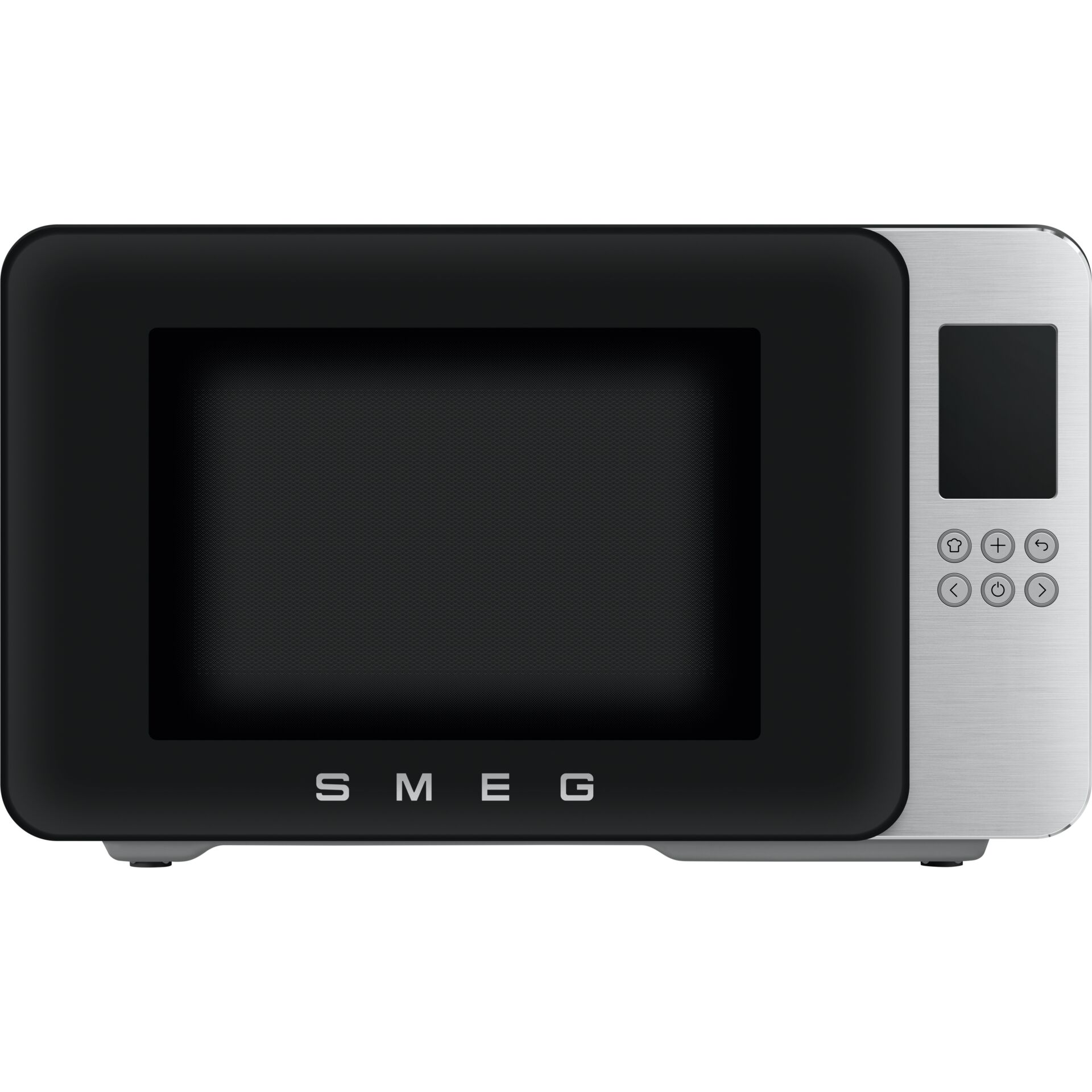 SMEG MOC01BLMEU Kombi-Tisch-  Mikrowelle+Grill, schwarz-matt