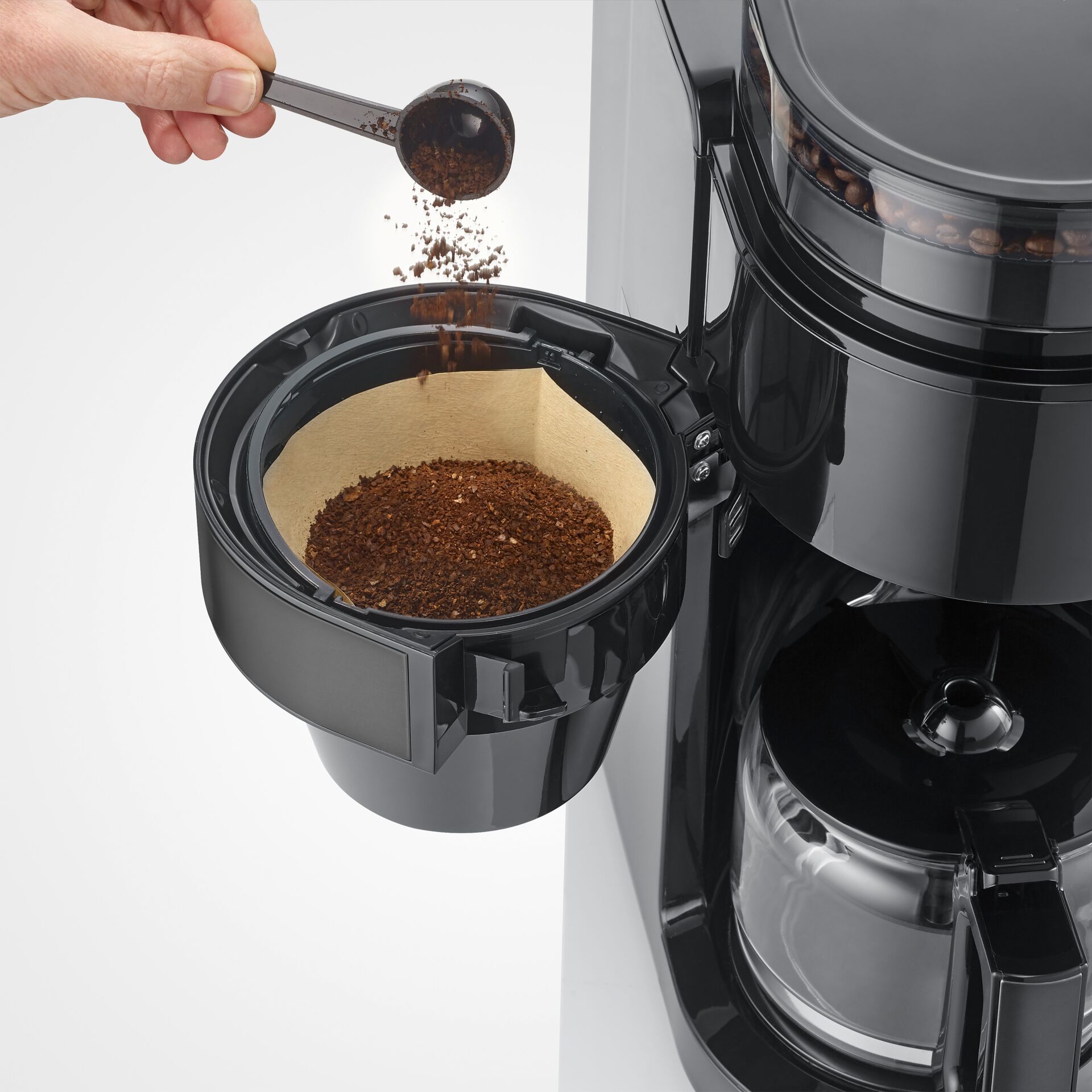 Kaffee, Kaffeefilter, Kaffeemaschine, Kaffeegranulat, Pulver