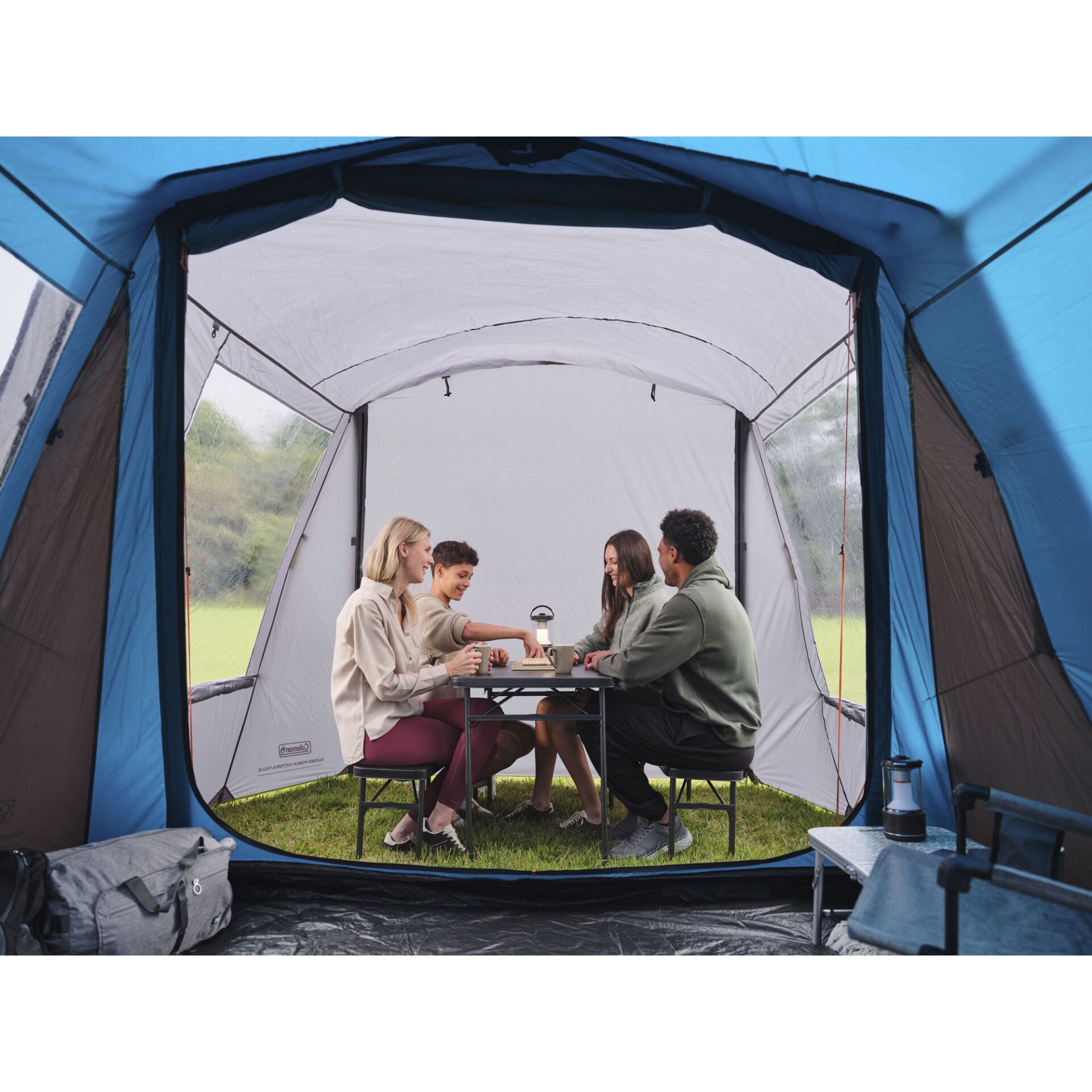 Draußen, Unterschlupf, Zelt, Handtasche, Campen