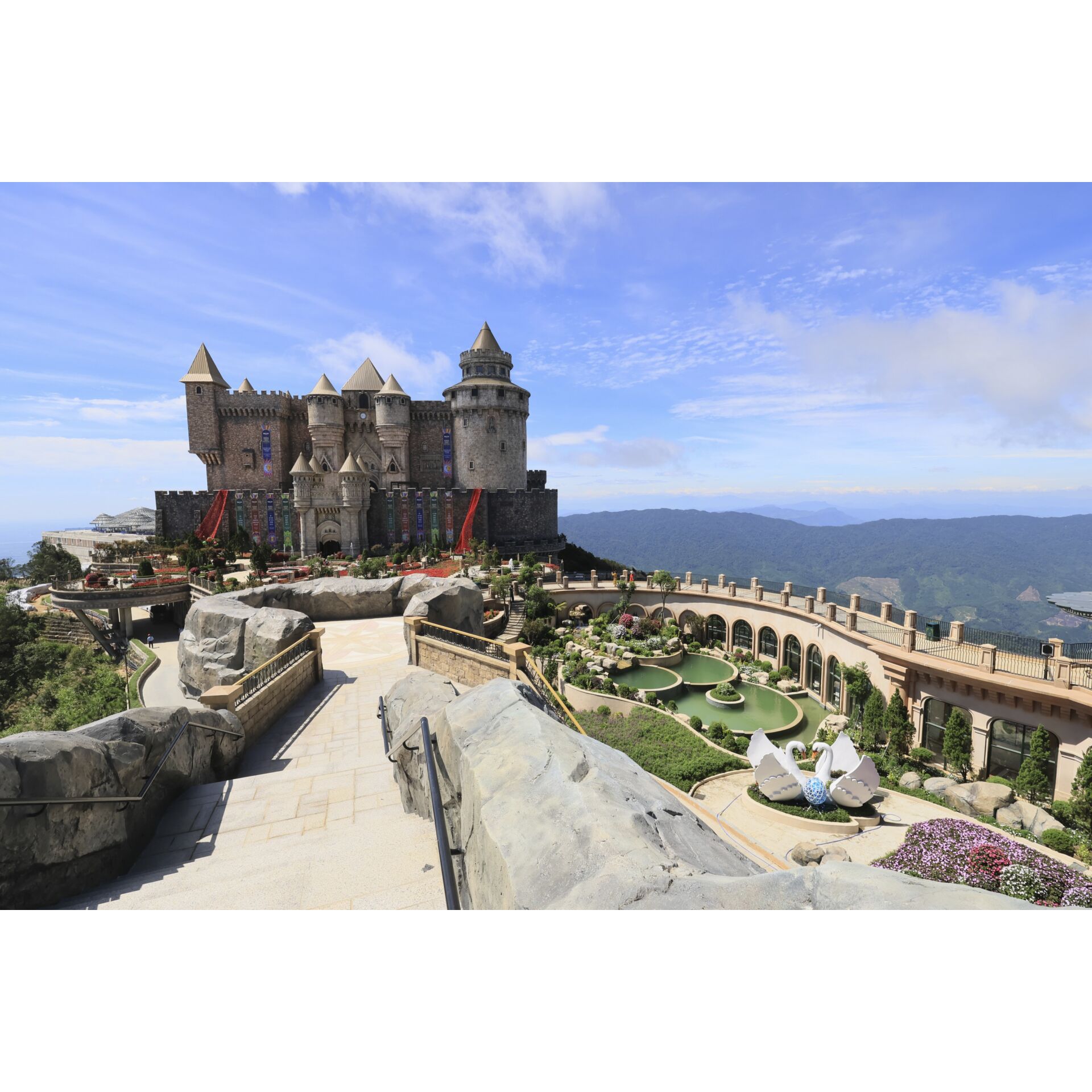 Festung, Pfad, Gehweg, Landschaft, Uferpromenade