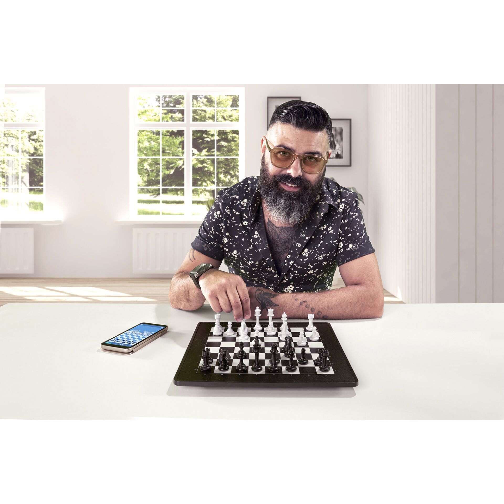Schach, Spiel, Elektronik, Handy, Telefon