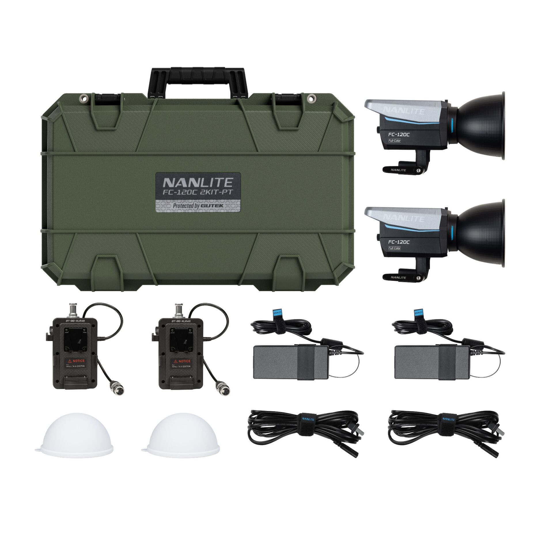 Nanlite FC-120C Full Color  2KIT-PT    Beleuchtungs-Set