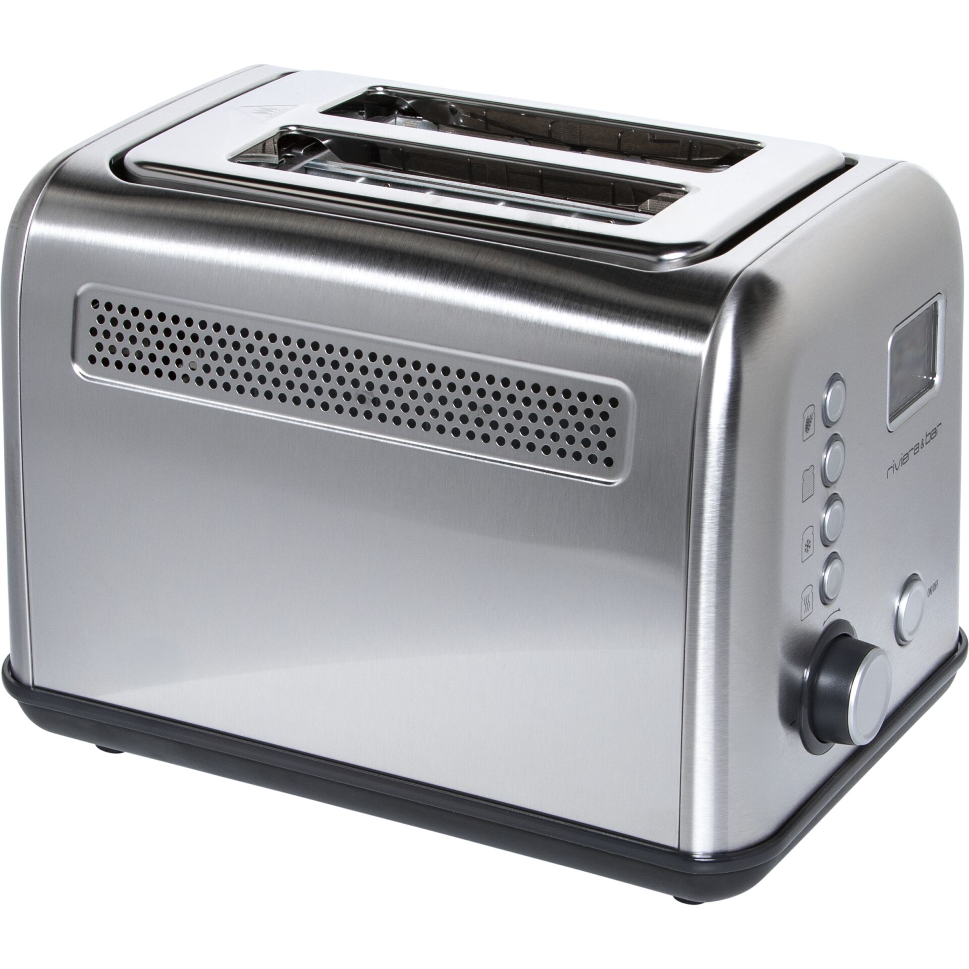 riviera&bar Toaster Stainless  Steel 2 Short Slots Full Autom.