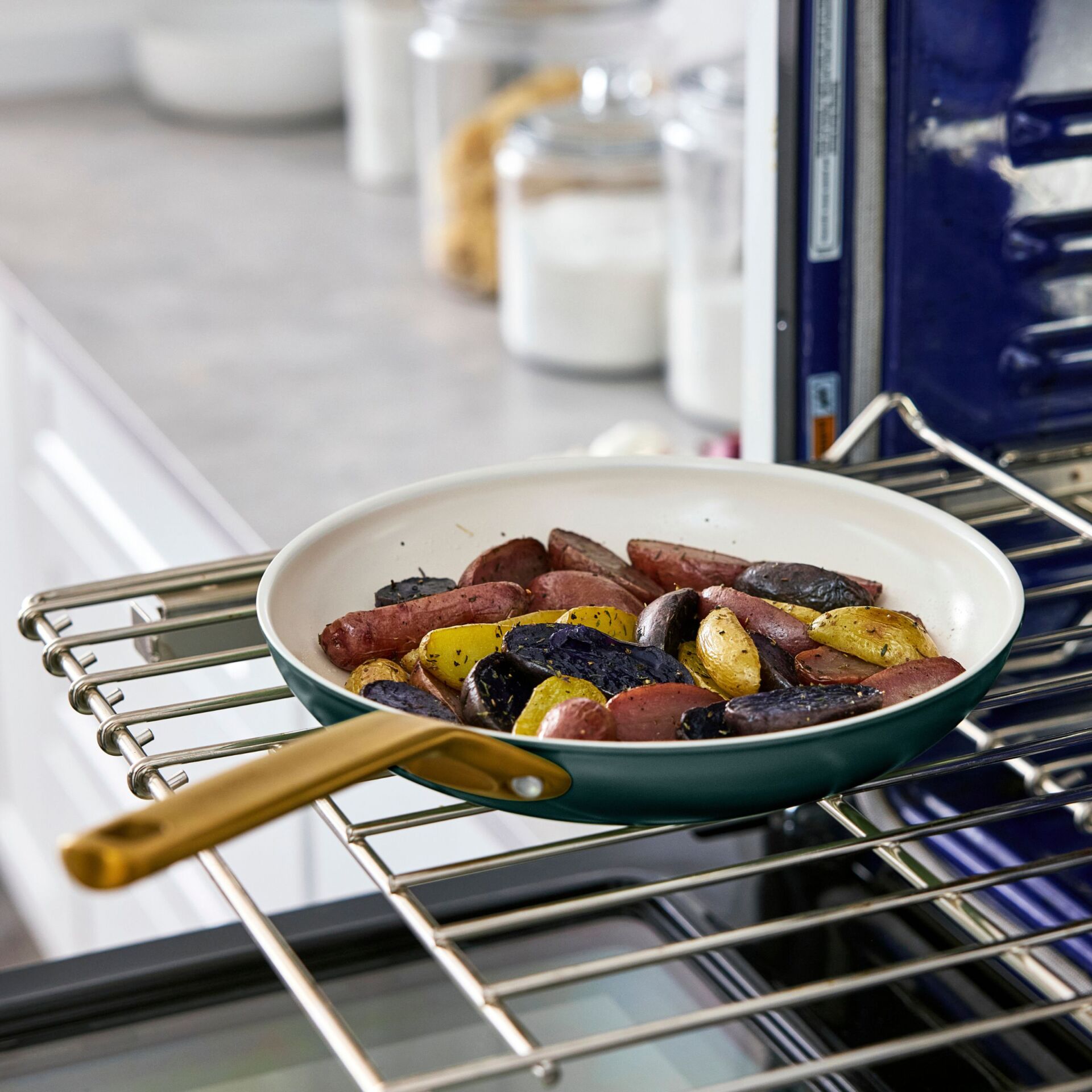 Pfannenbrot, Ofengemüse, Gemüsepfanne, Schmorgemüse, Pfanne