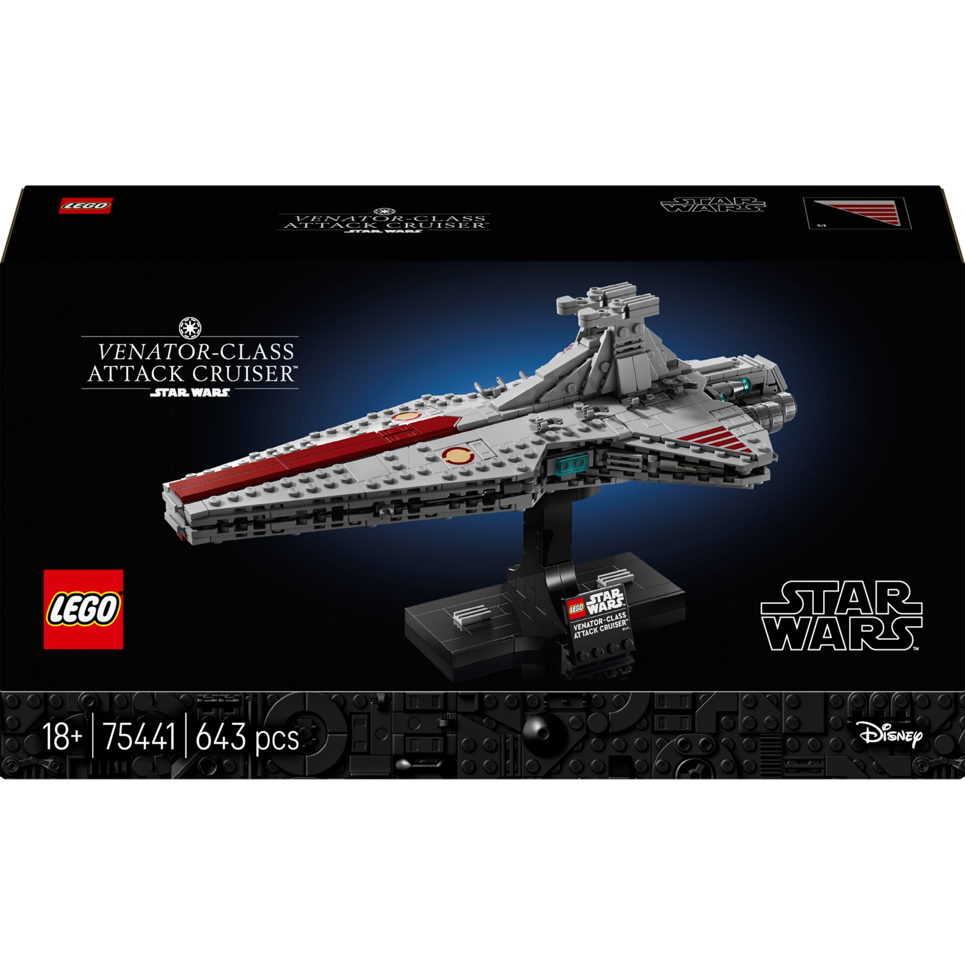 LEGO Star Wars 75441 Angriffs-  kreuzer der Venator-Klasse