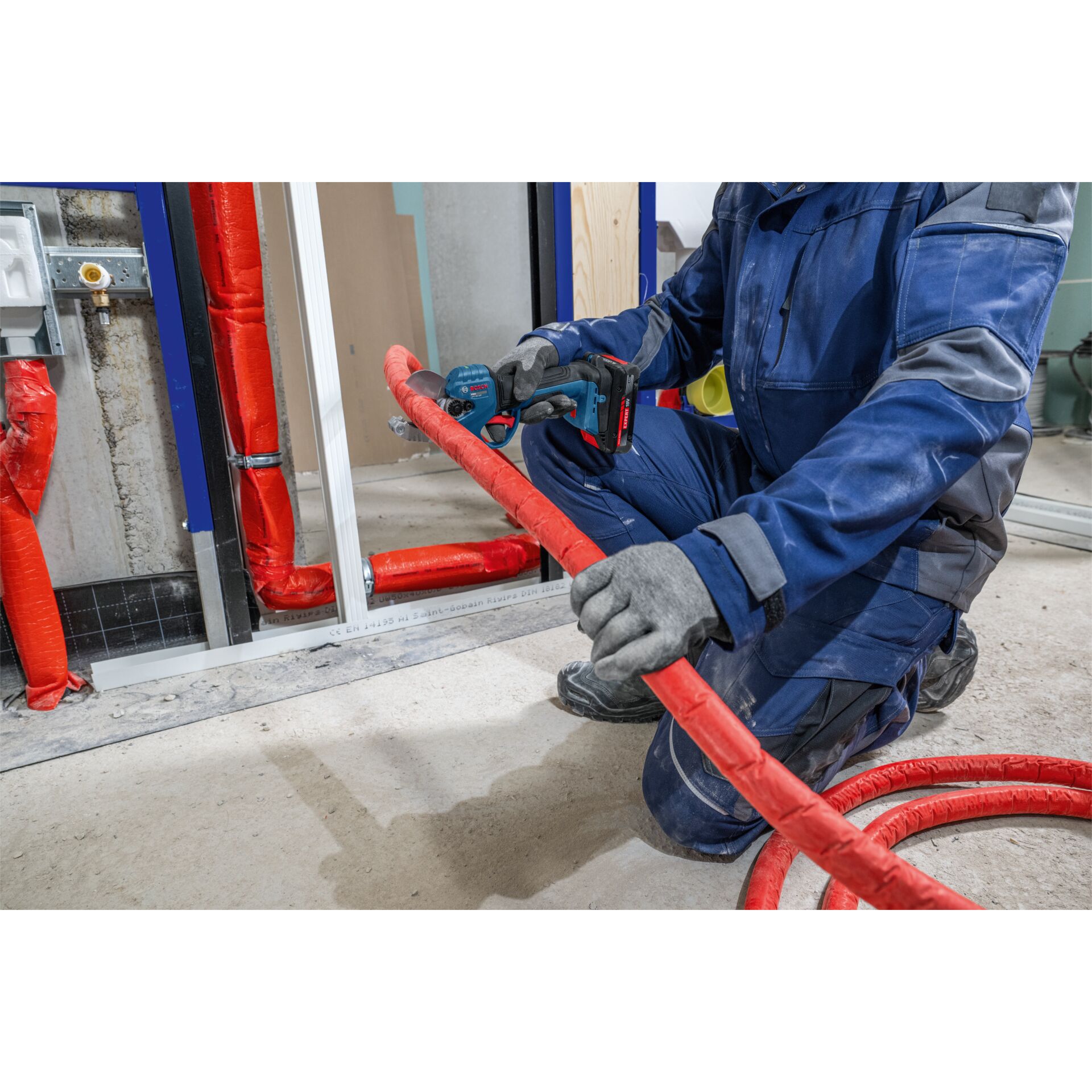 Arbeiter, Rohrleitung, Schlauch, Handwerk, Werkzeug