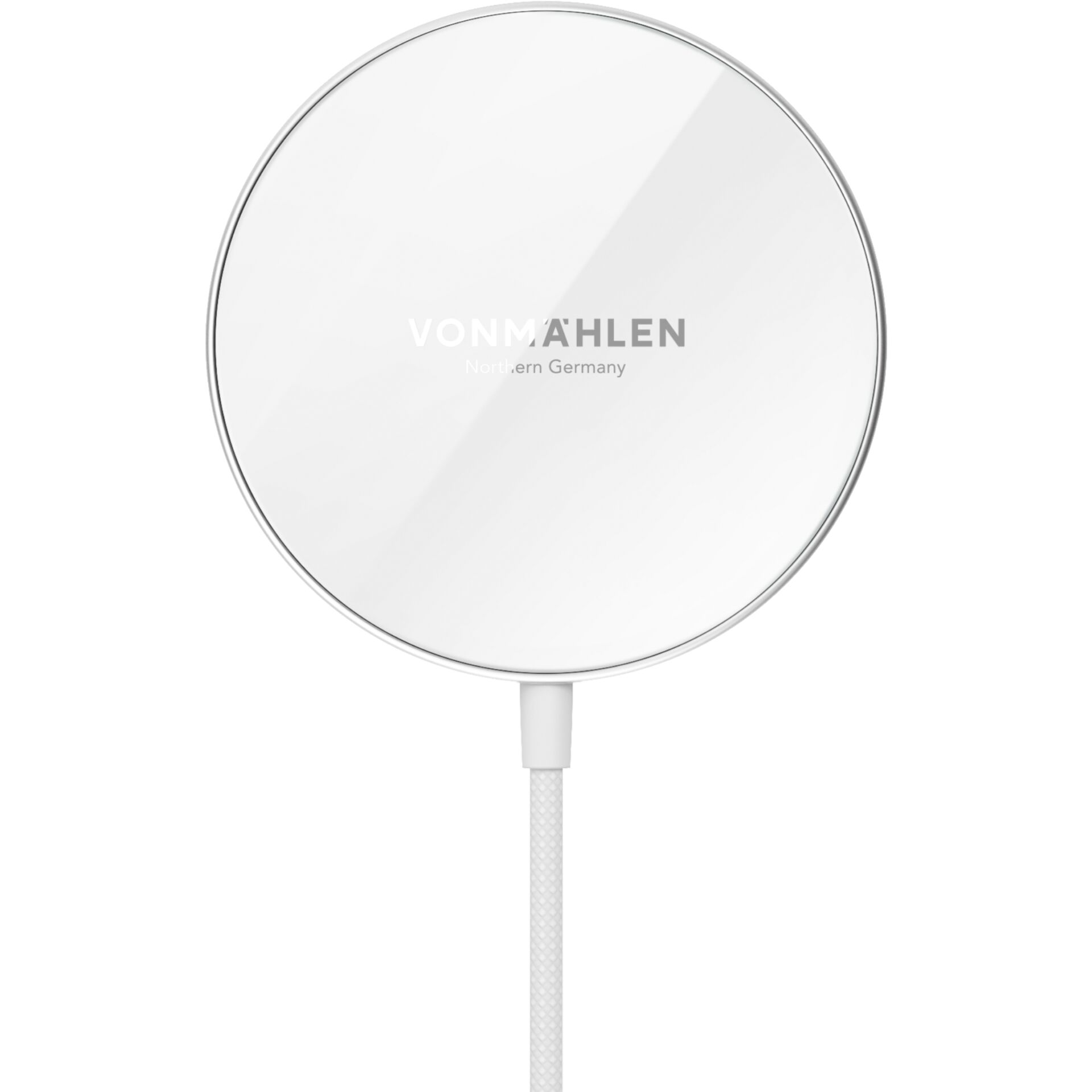 Vonmählen Wireless Charger Aura  Mini magnet. Ladekabel White