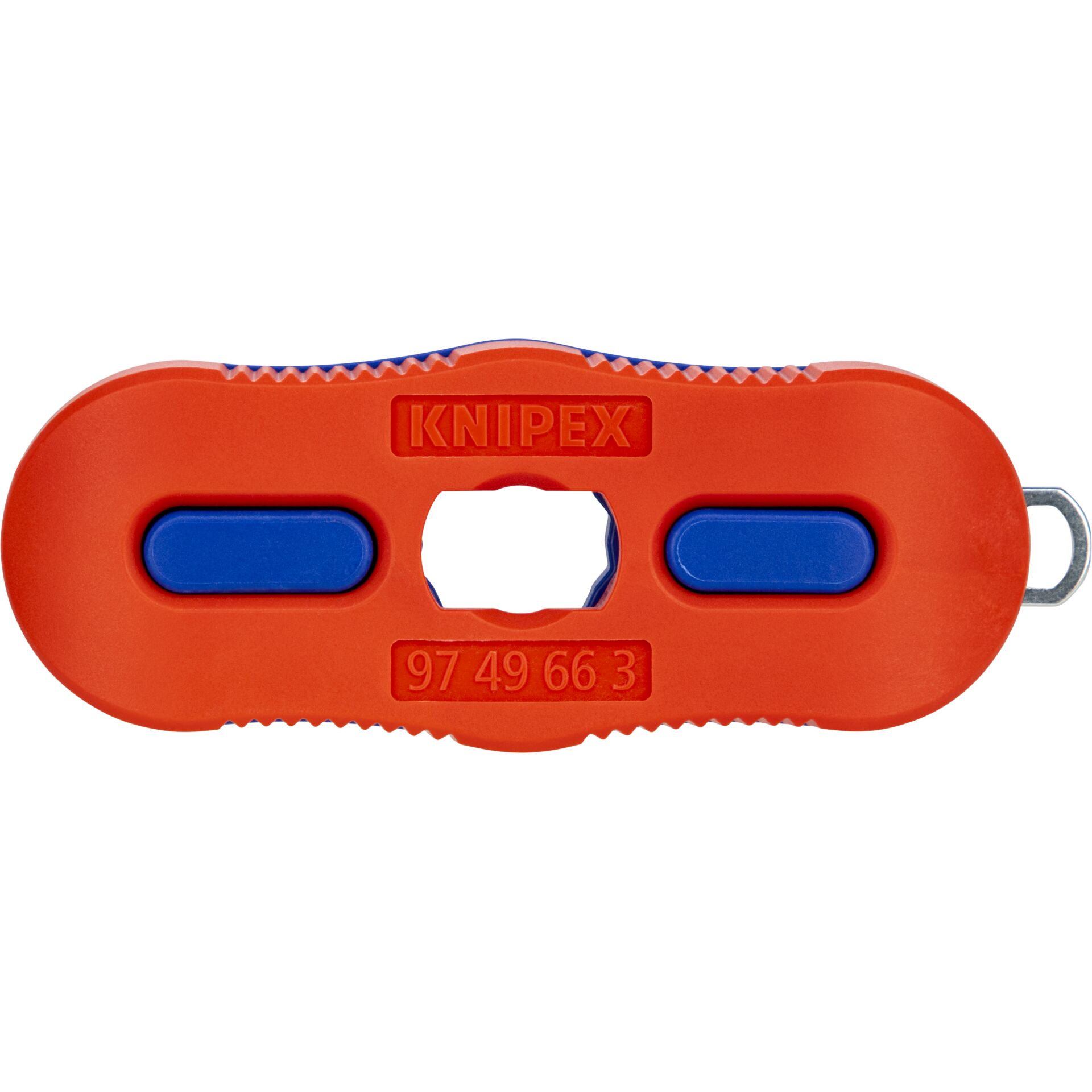 Knipex, Zange, Abisolierzange, Orange, Blau Griffe