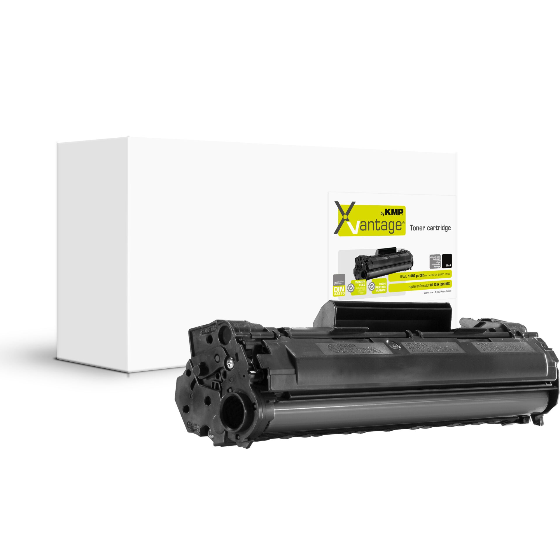 KMP Toner schwarz  ersetzt HP W 1350 X No. 135 X