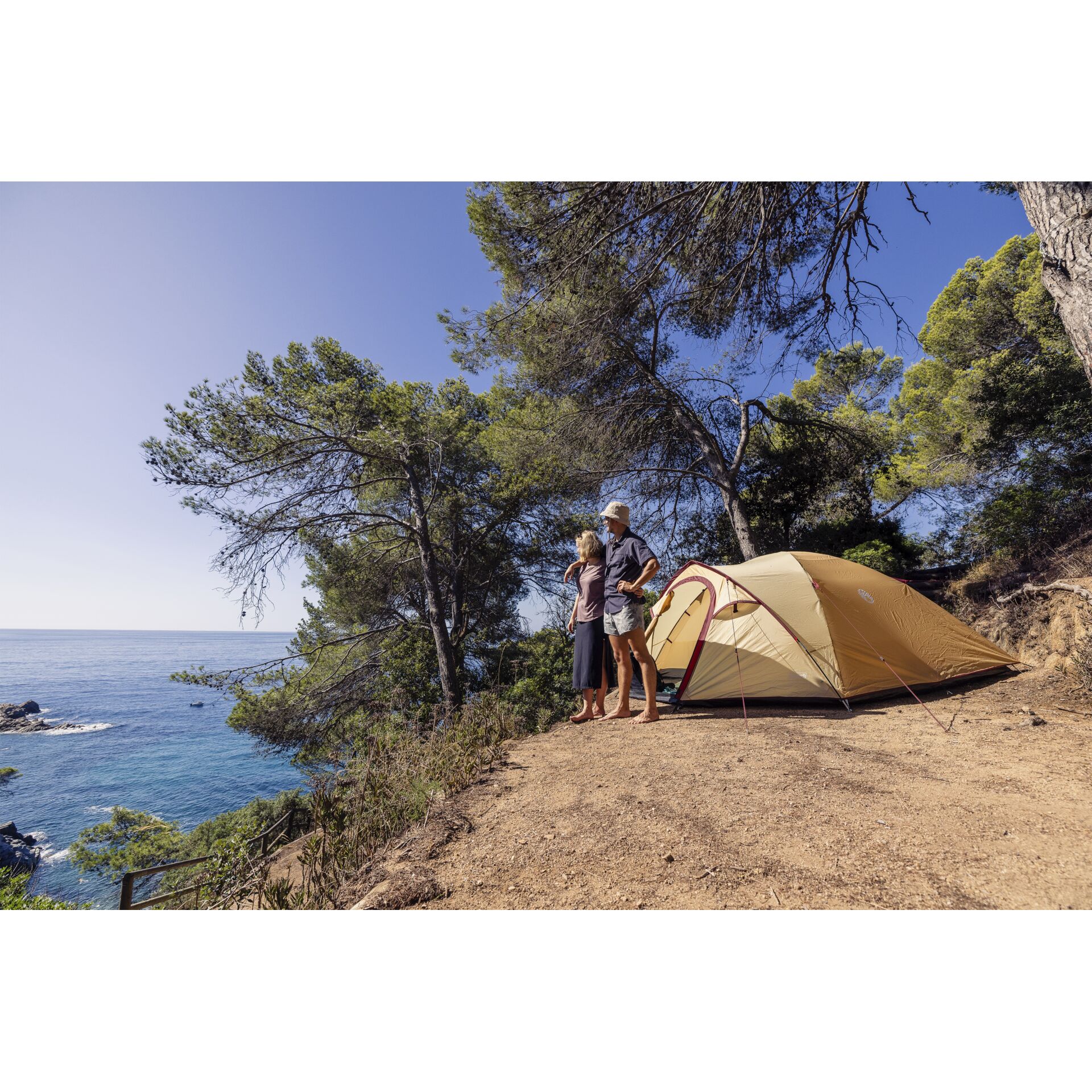 Draußen, Unterschlupf, Zelt, Campen, Person