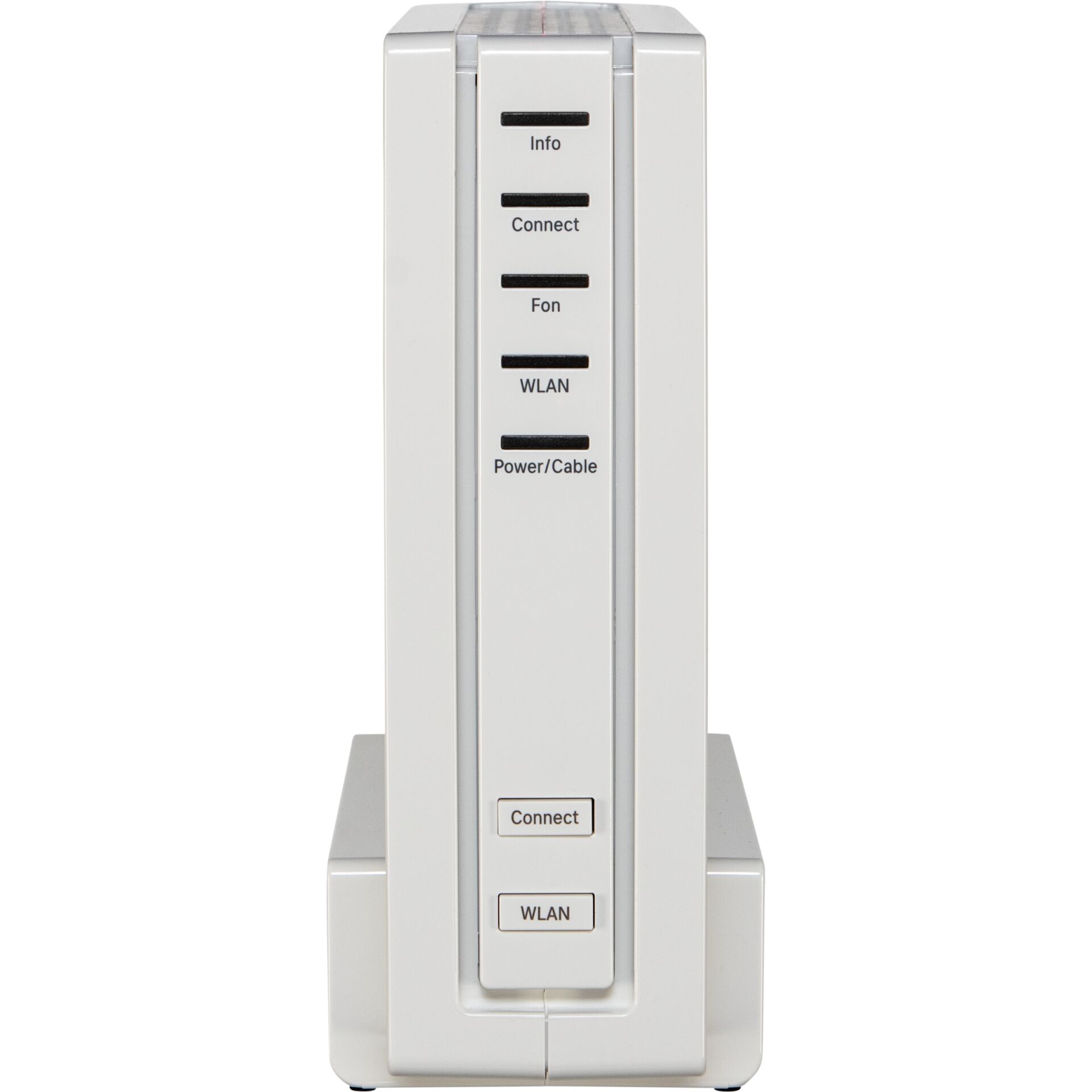 WLAN-Adapter, Netzwerk-Gerät, USB-Port, Info-Connect-Fon, Gehäuse-Silber