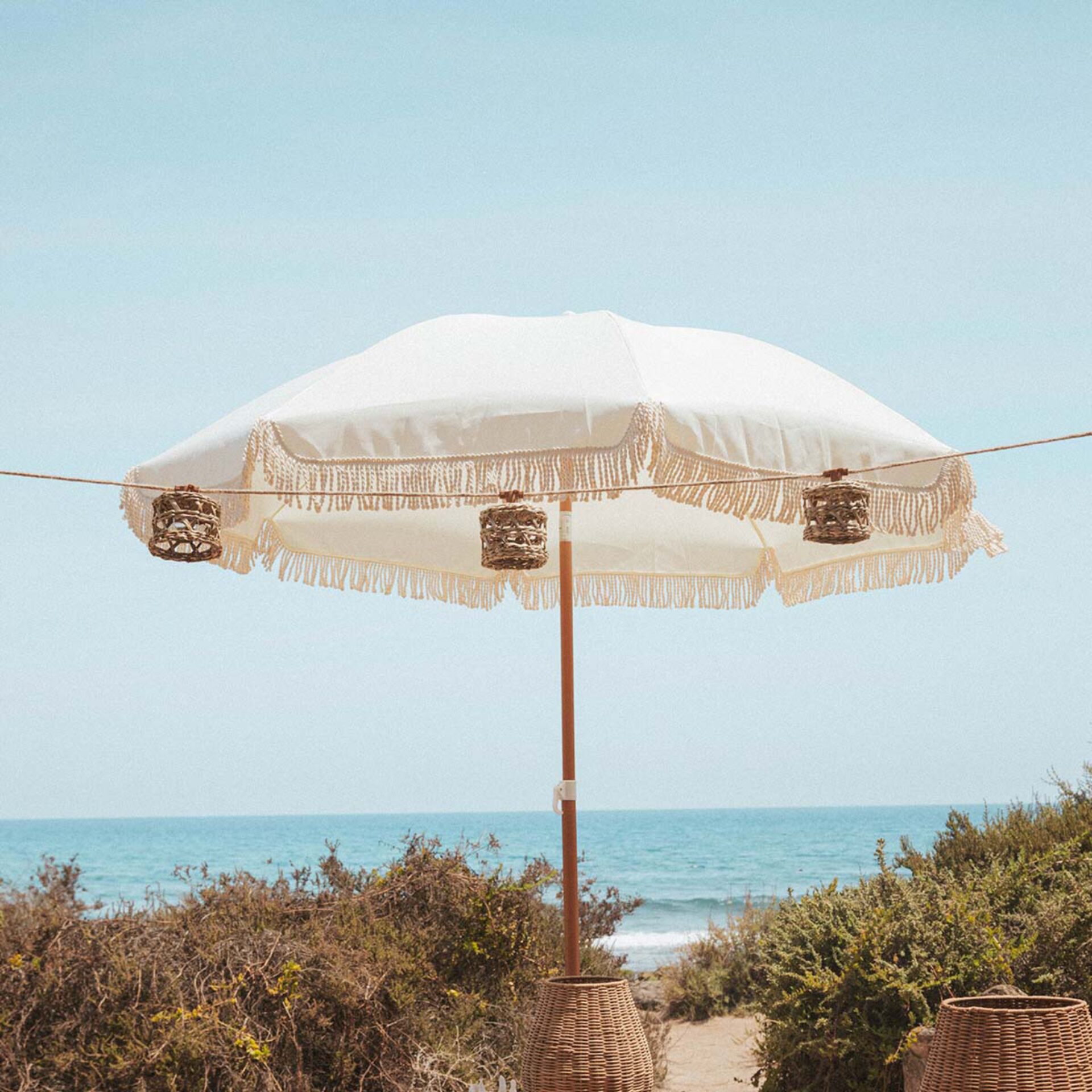 Natur, Draußen, Himmel, Terrasse, Sonnenschirm