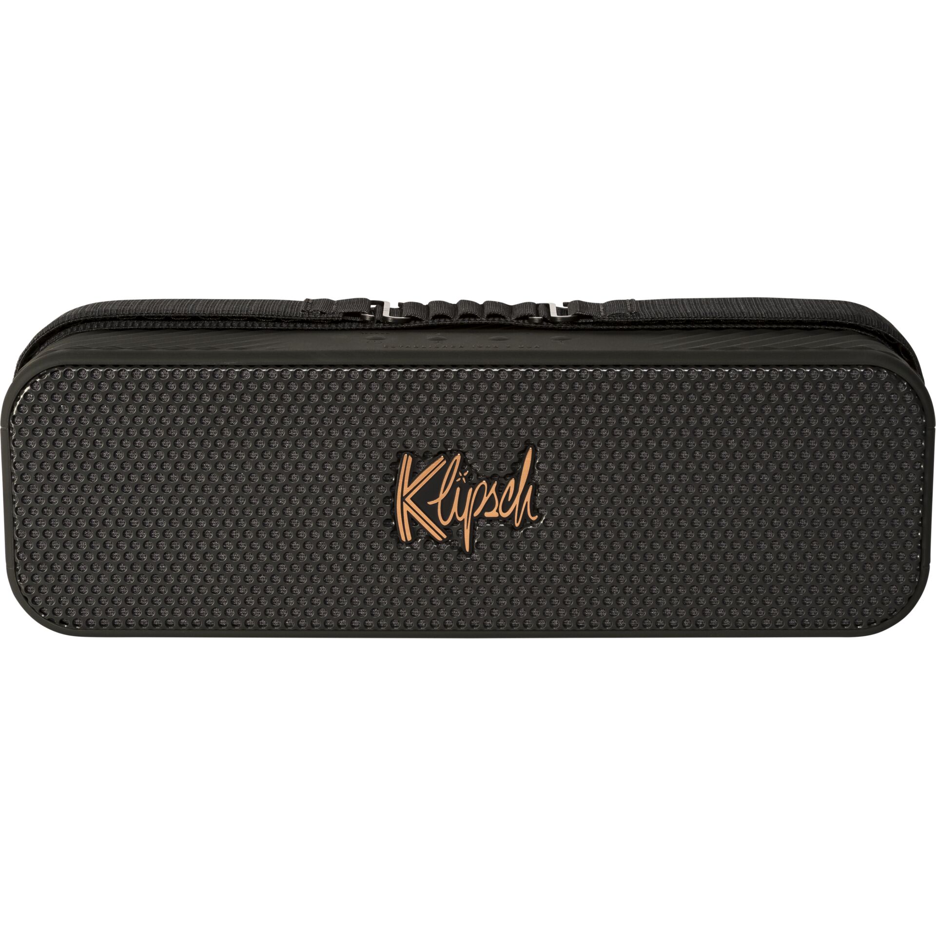 Schminktasche, Make-up Case, Schwarz, Riegelreißverschluss, texturiertes Muster