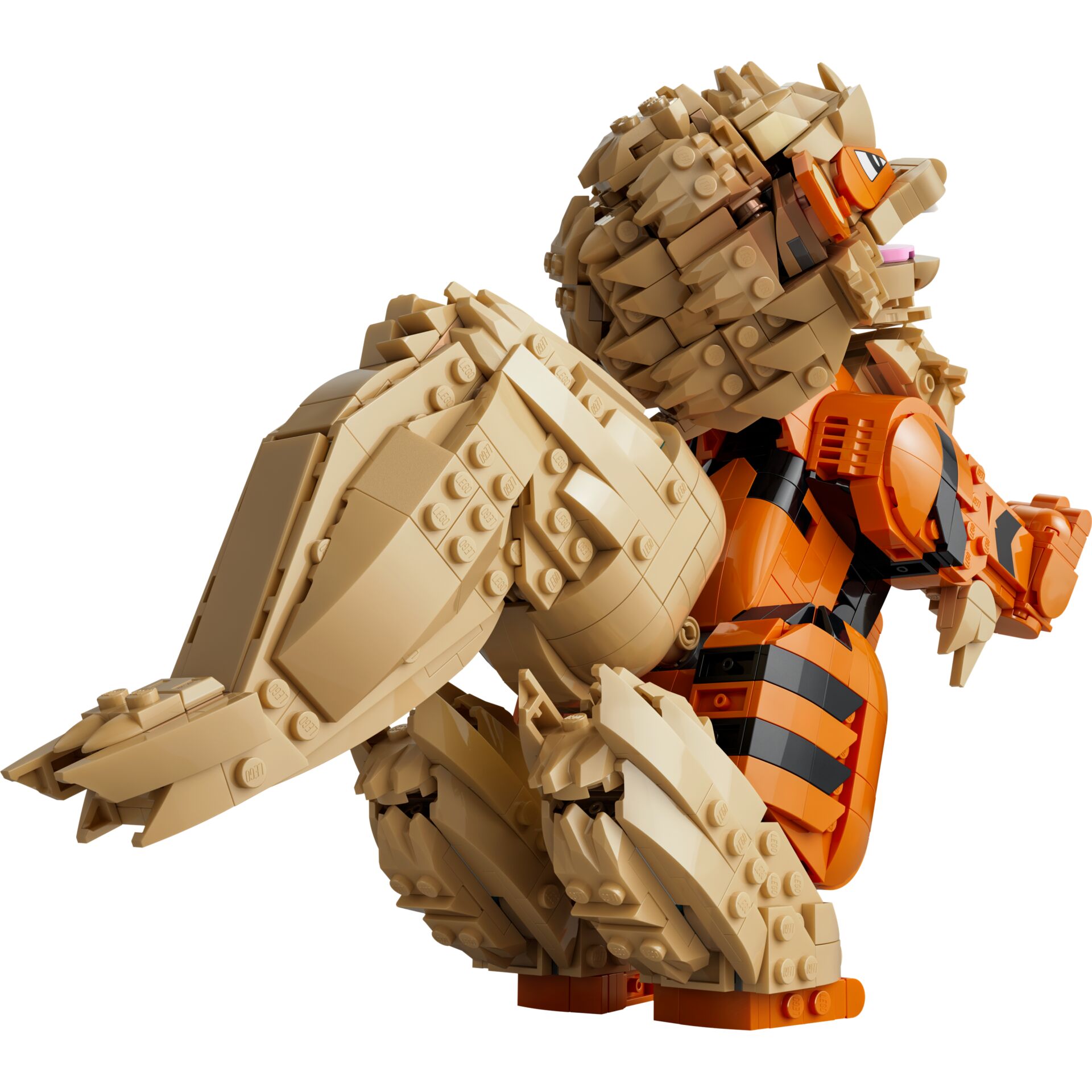 lego, bausteine, figur, orange, kugel