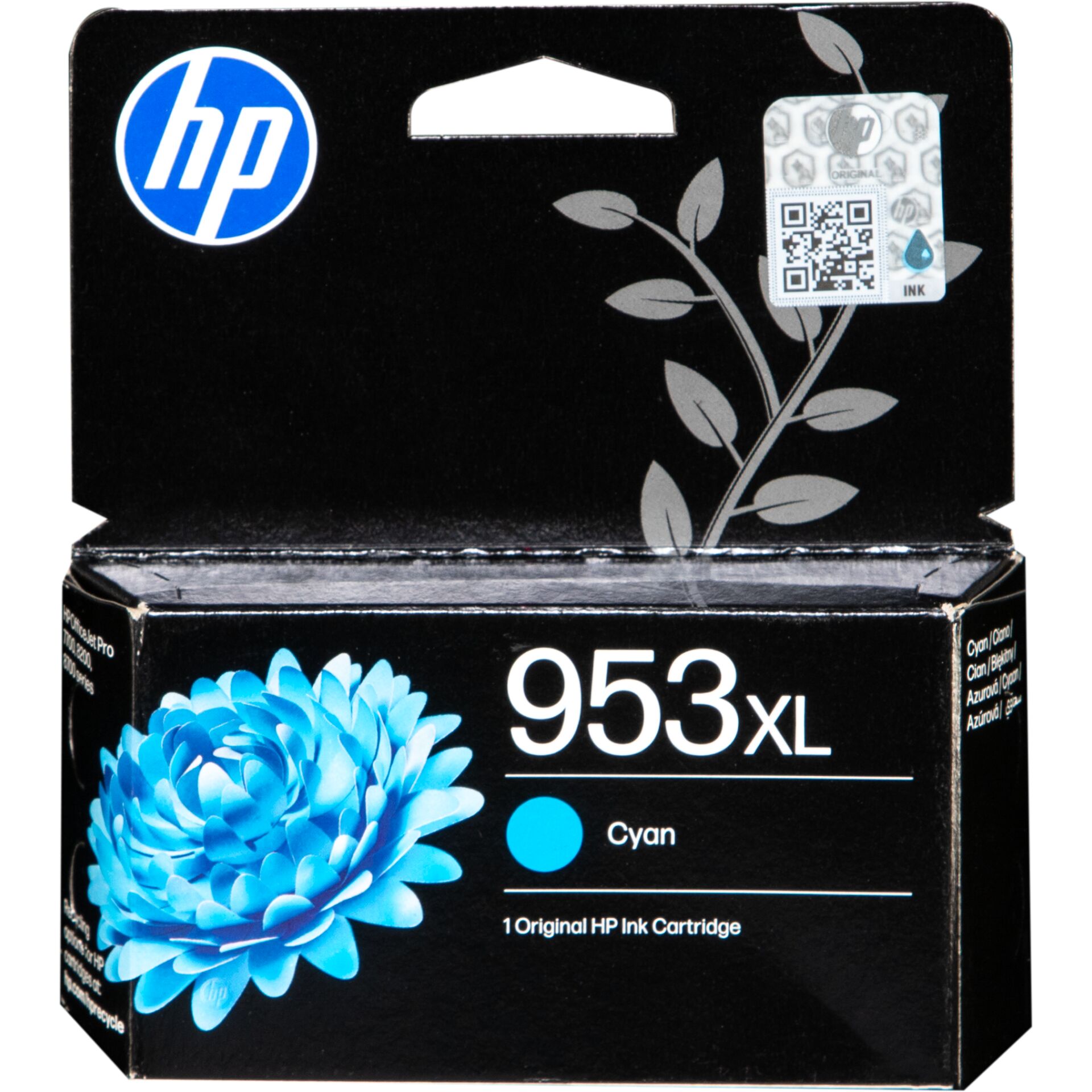 Druckerpatrone, HP 953XL, Cyan, Tintenpatrone, Originalpatrone