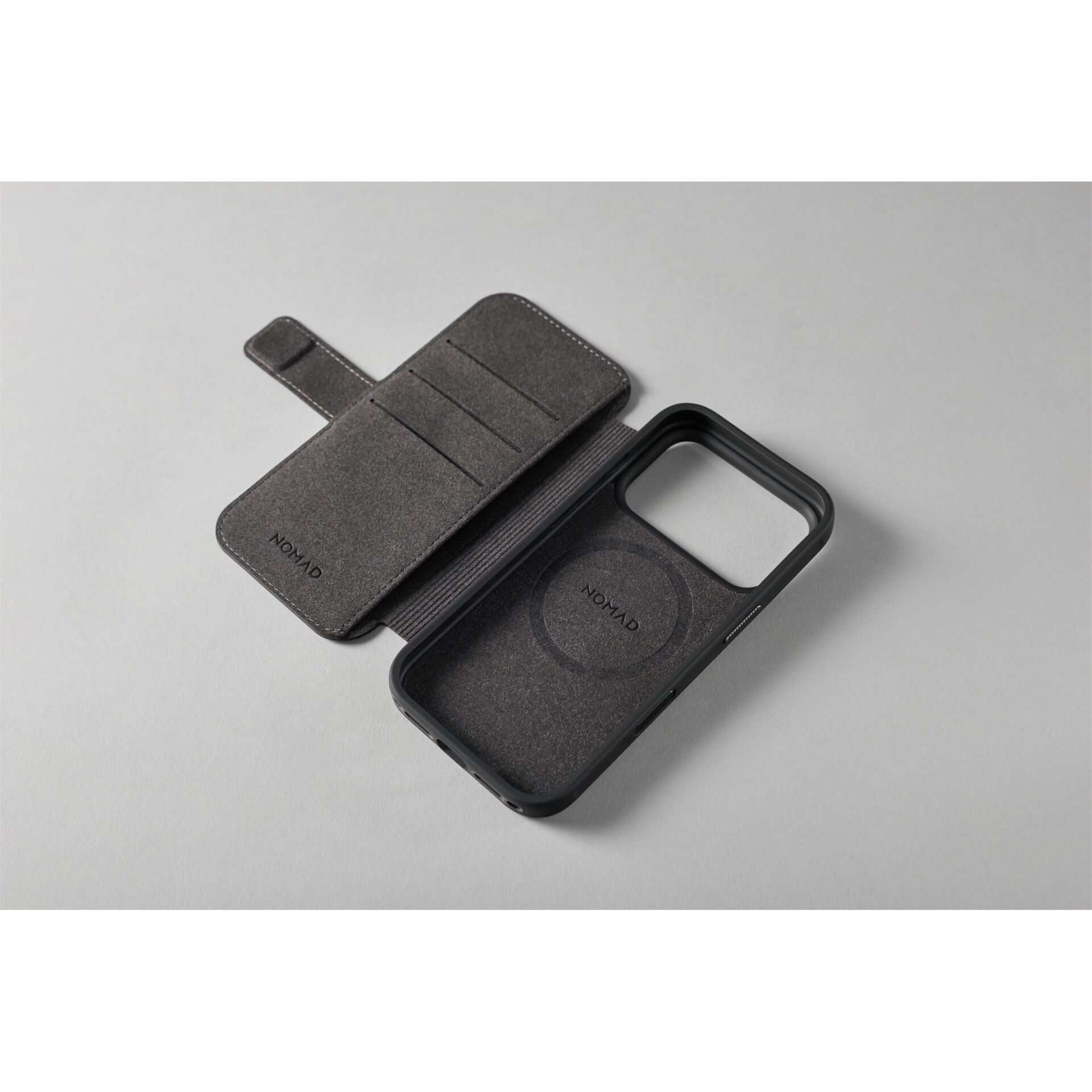 Hülle, Schutzhülle, Phone Case, Magnetische Halterung, Kartentaschenoptik