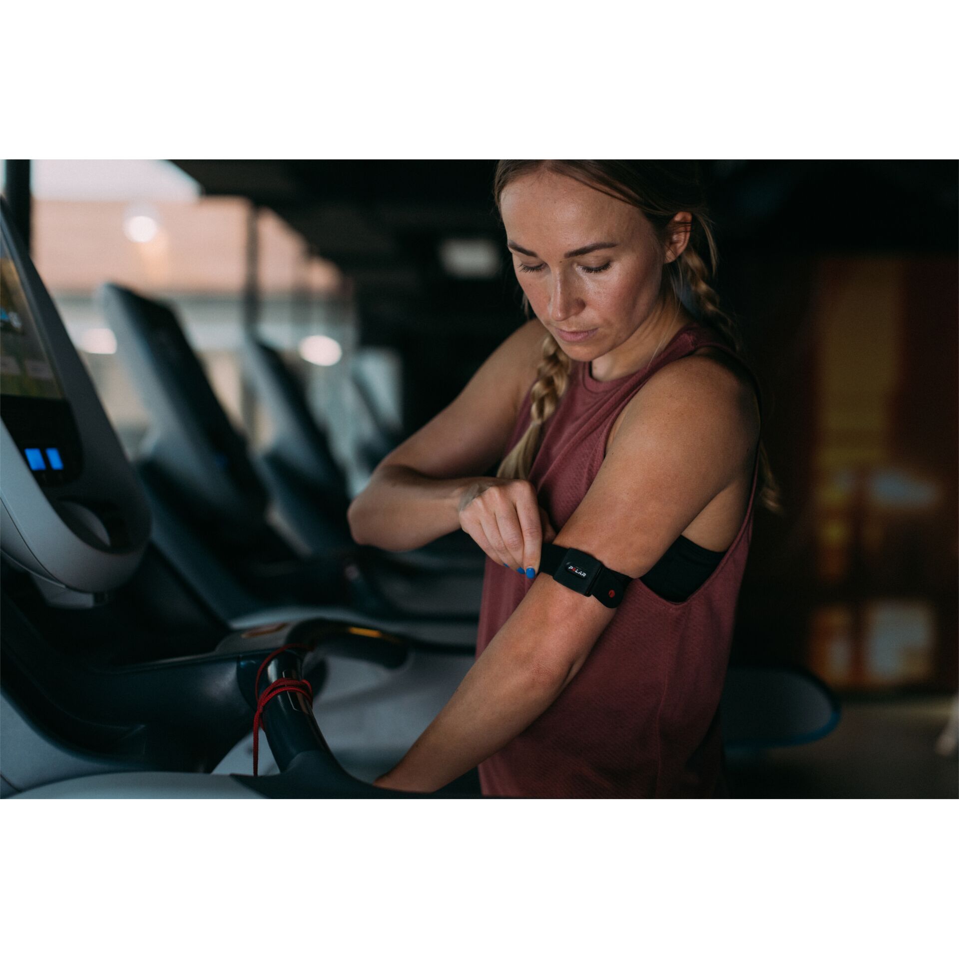 fitness, Armband, Laufband, Training, Wearable