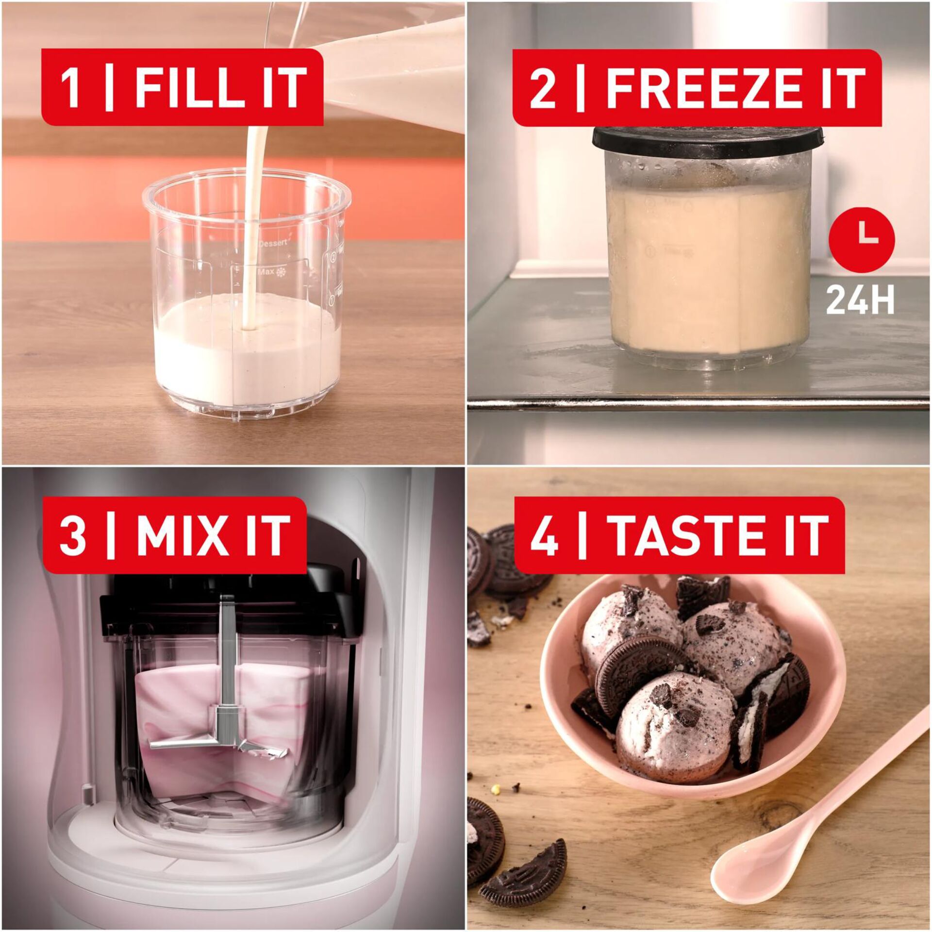 Mixer, Milch, Backofen, Eis, Kekse