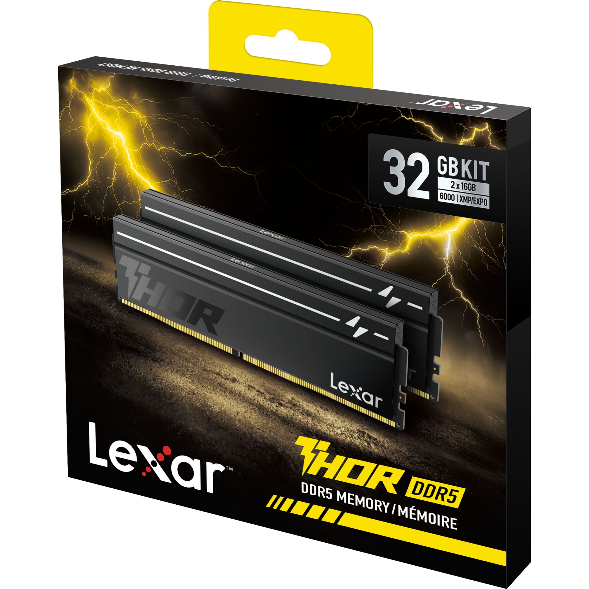DDR5, RAM, 2x16GB, 32GB Kit, Lexar