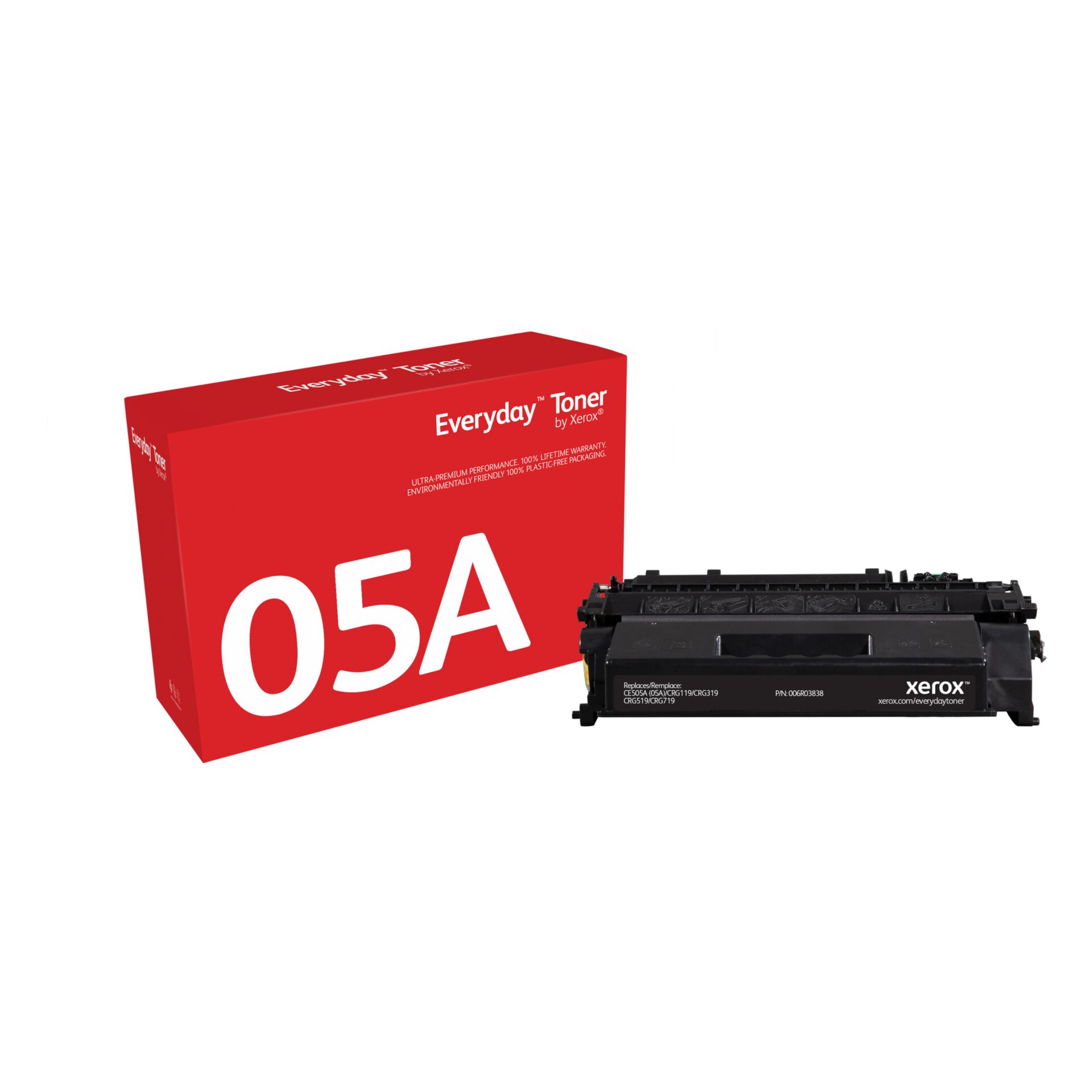 Xerox Everyday Black Toner  ers. HP CE505A