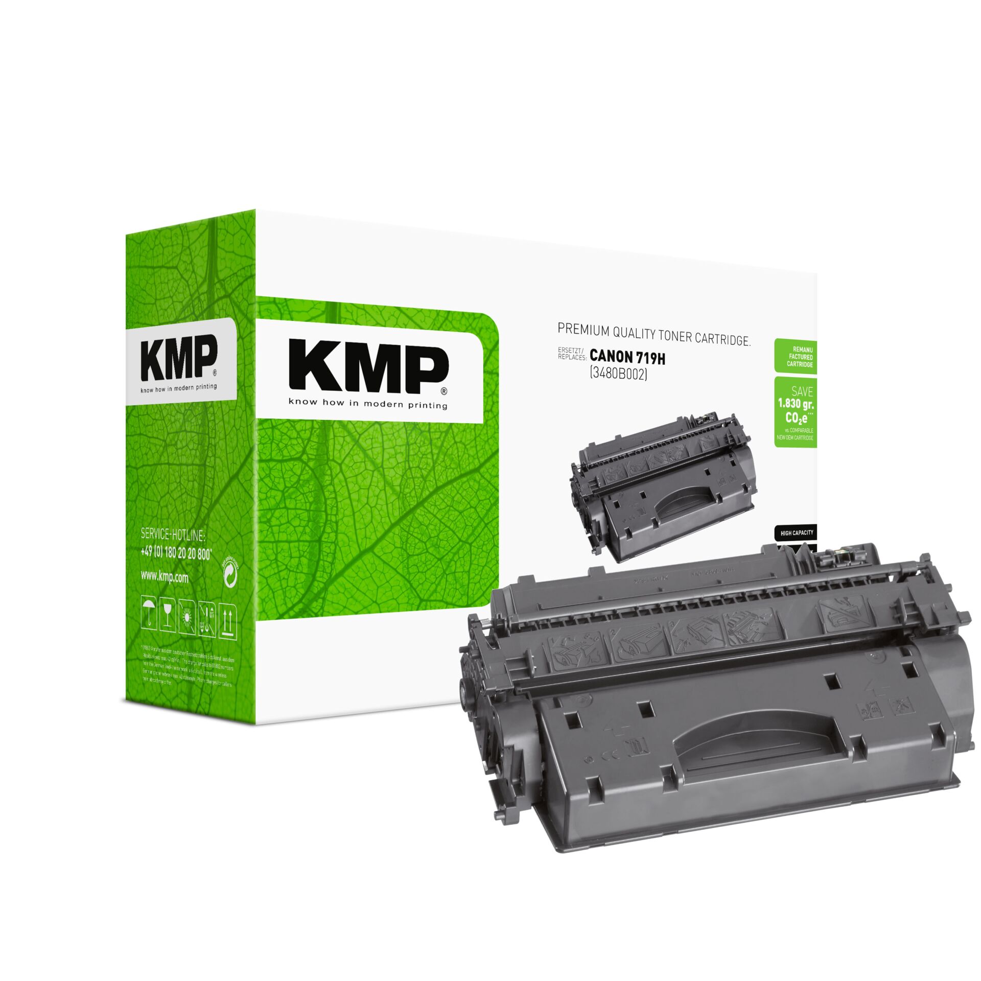 Computerausrüstung, Elektronik, Hardware, Adapter, Maschine, Toner Cartridge, Druckerpatrone, Canon 719H, KMP, Tonerbox