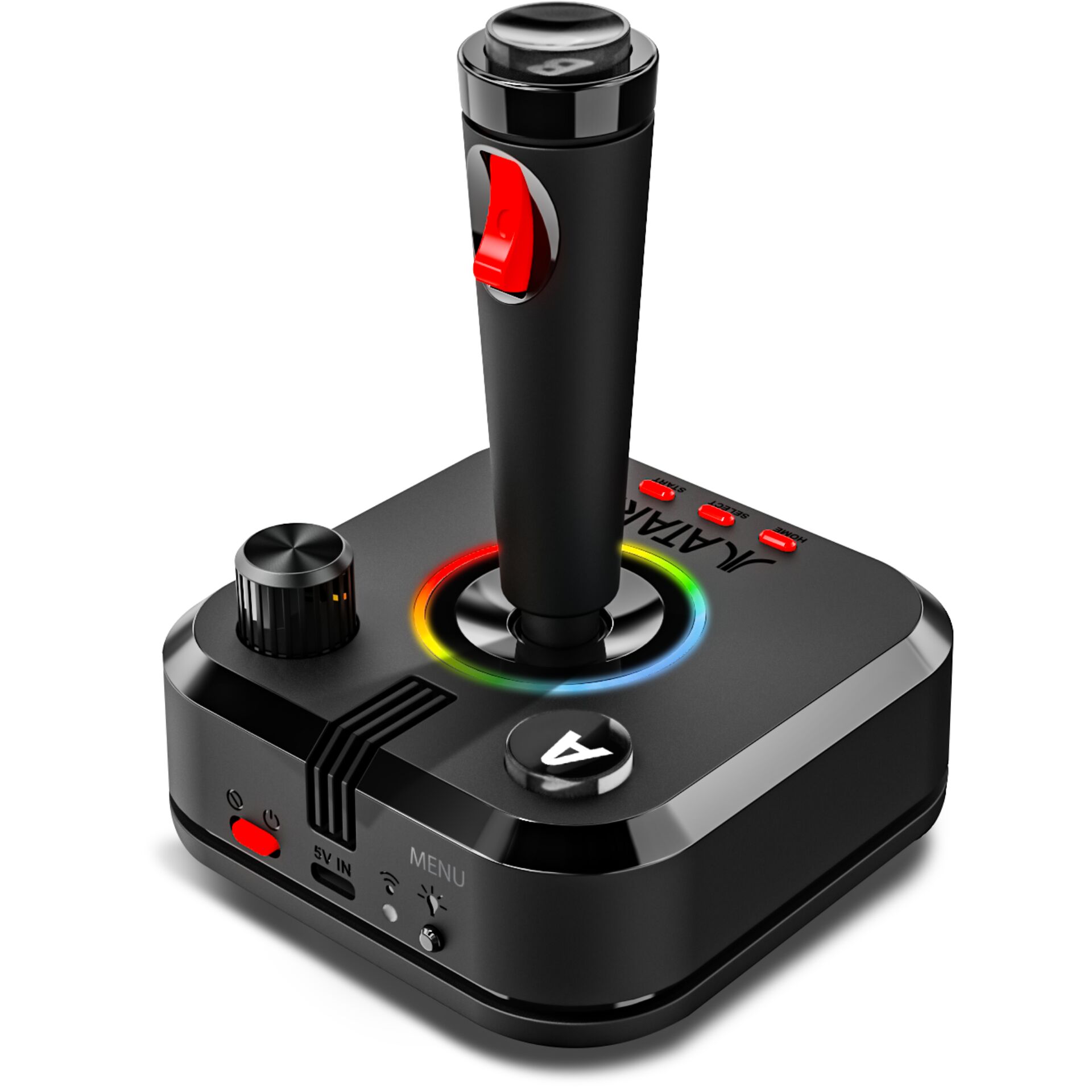 Joystick, Game-Controller, Steuerhebel, USB, RGB-LED