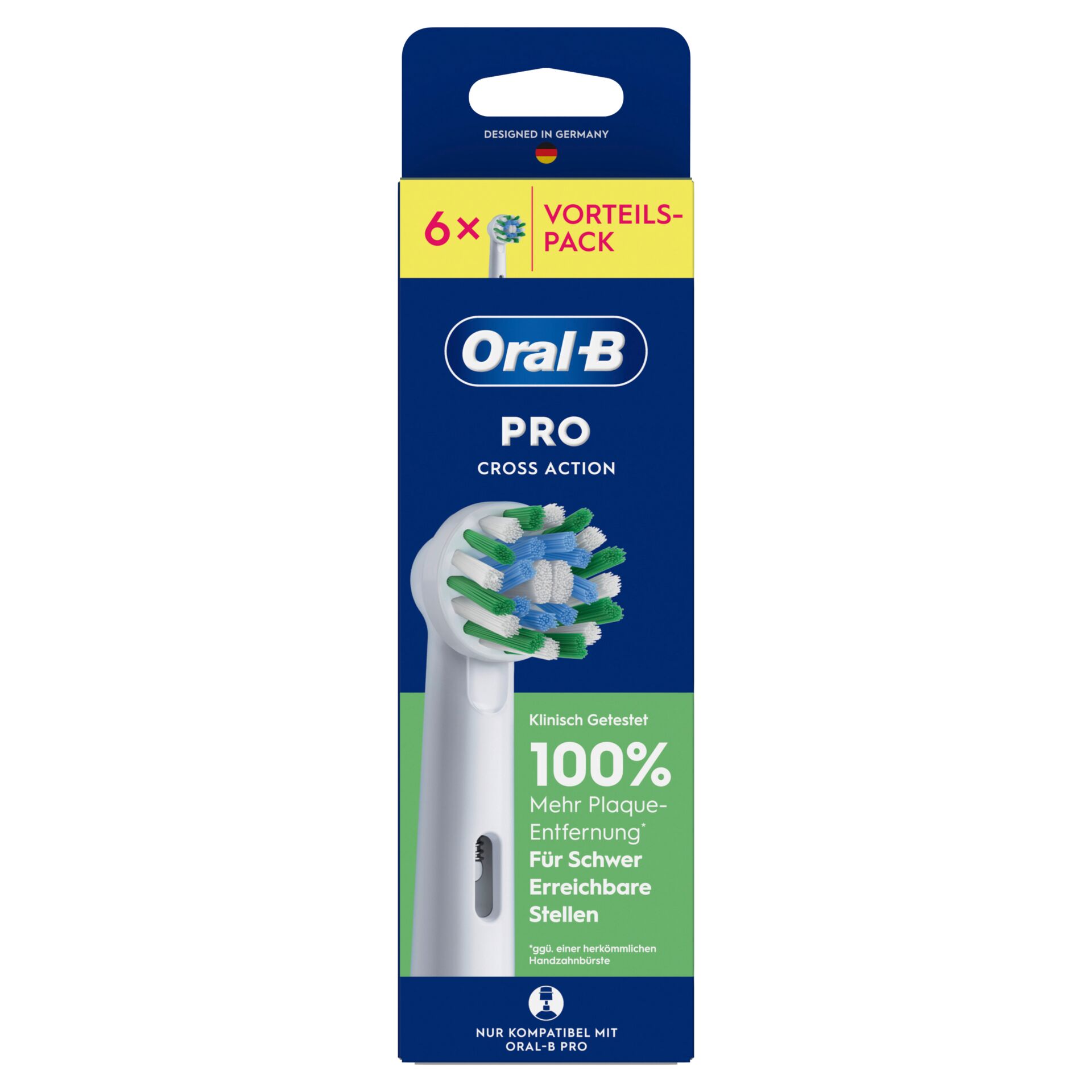 Oral-B Aufsteckbürsten  Pro CrossAction 6er