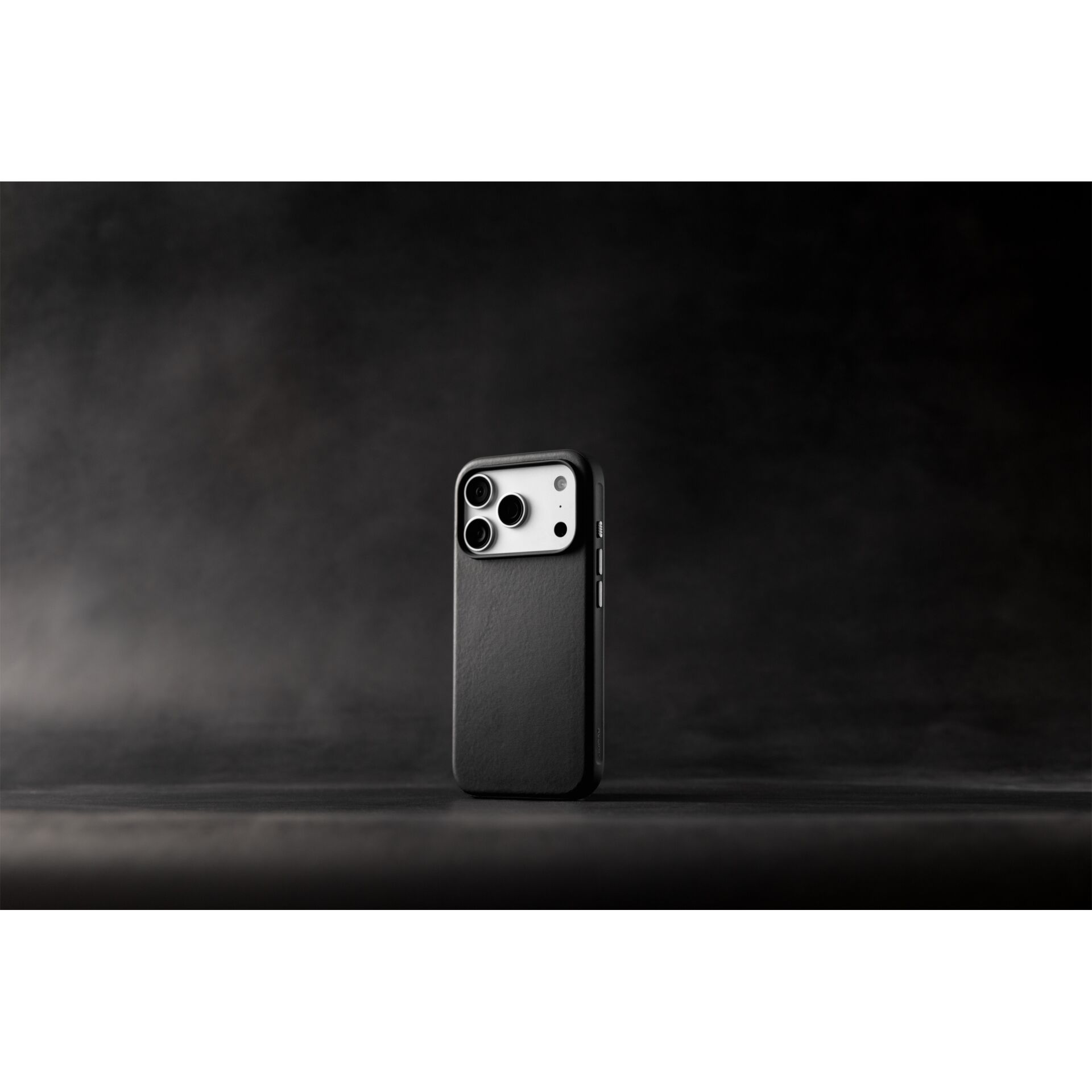 Smartphone-Case, Leder, Schwarz, Kamera-Rückseite, Schutzhülle