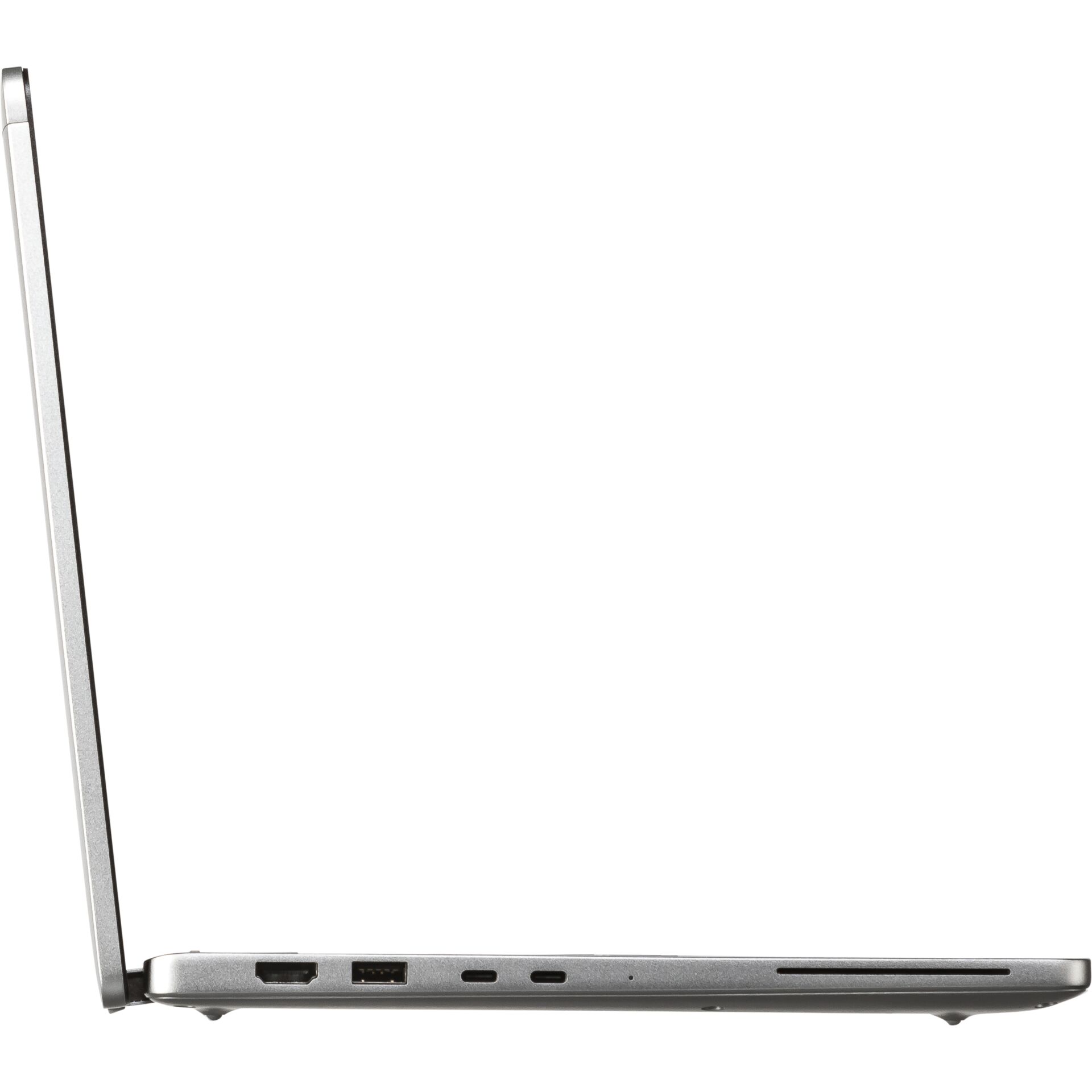 laptop, silber, Ultrabook, Seitliche Ansicht, Ports