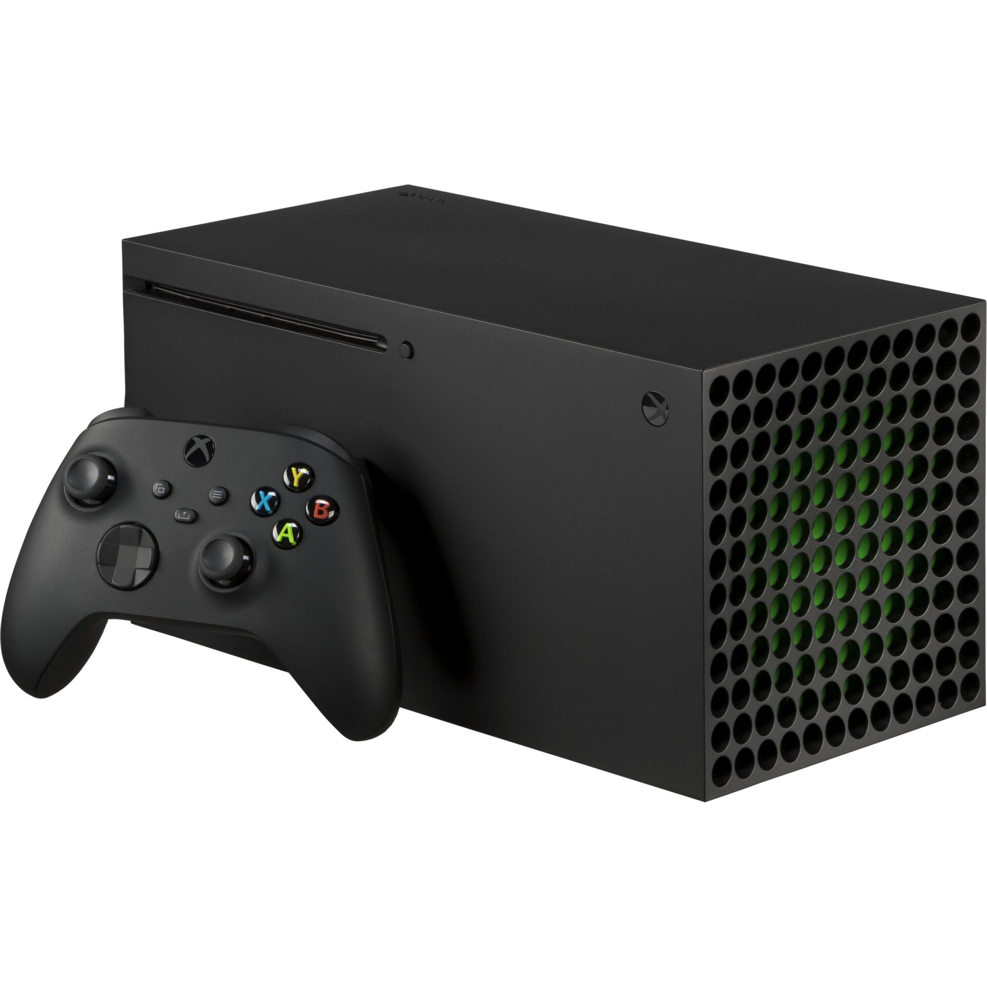 Xbox Series X, Gaming console, Schwarz, Disklos, Controller enthalten