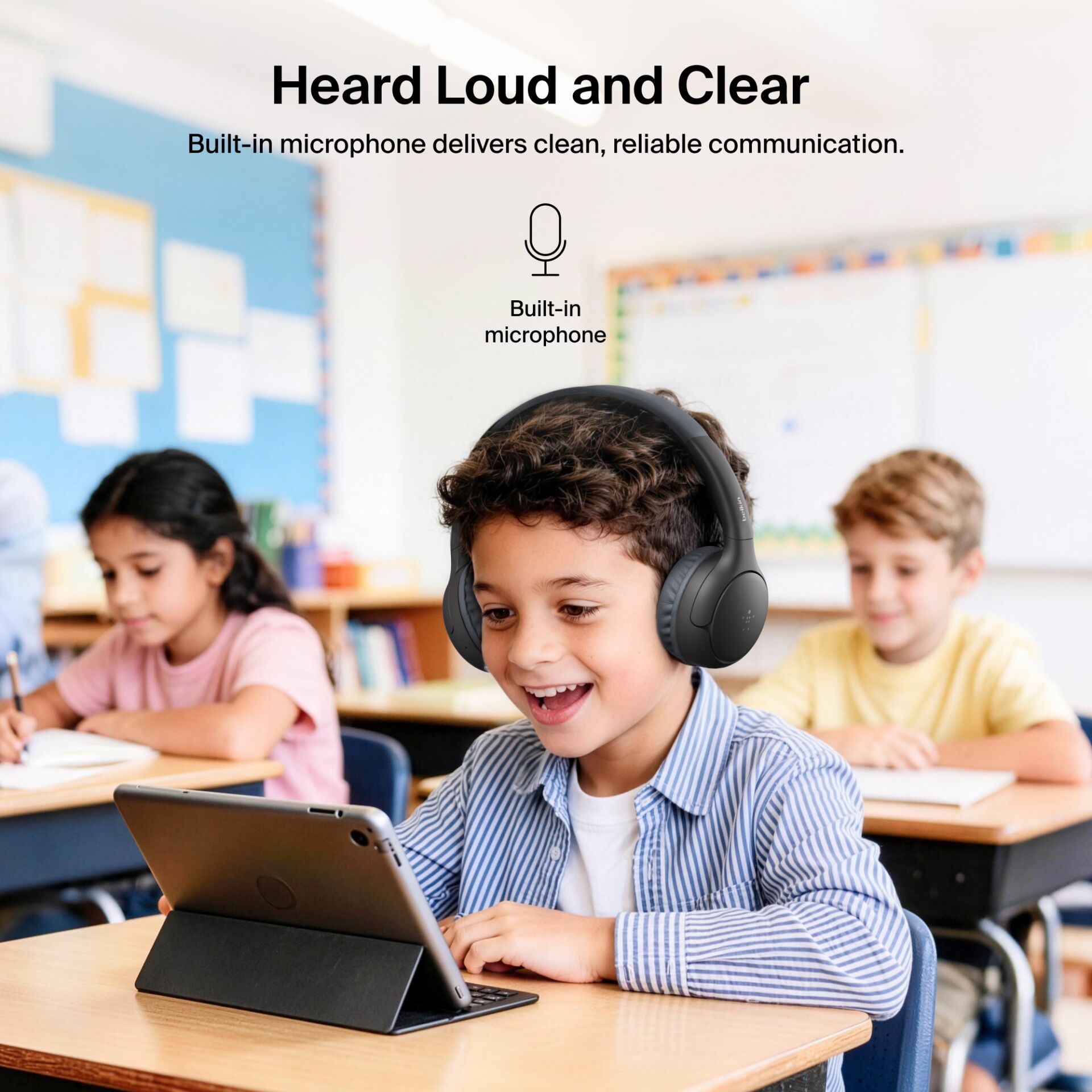 Kopfhörer, Headset, Bluetooth, Tablet, Schule