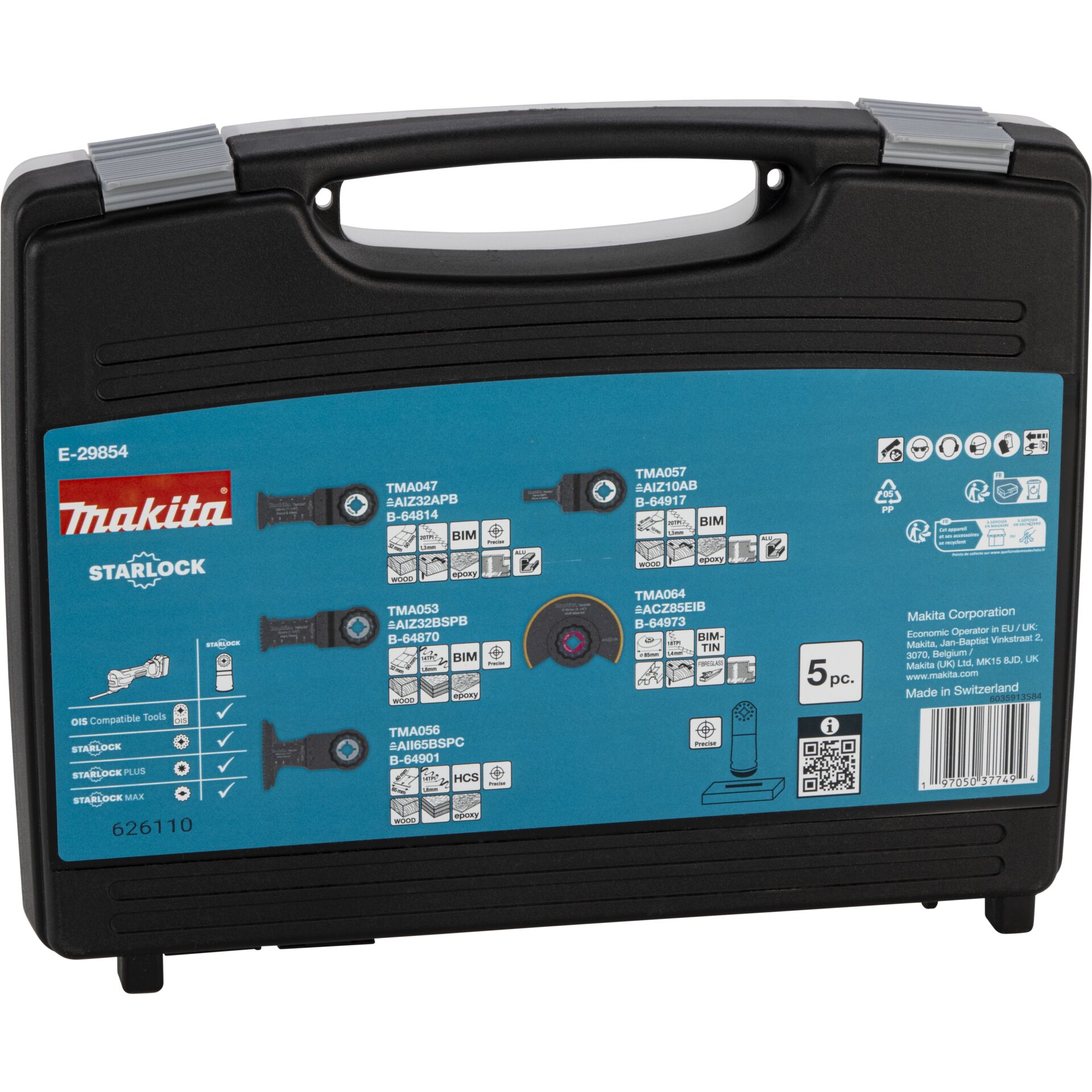 Koffer, Werkzeugkasten, Makita, Starlock, Werkzeugset