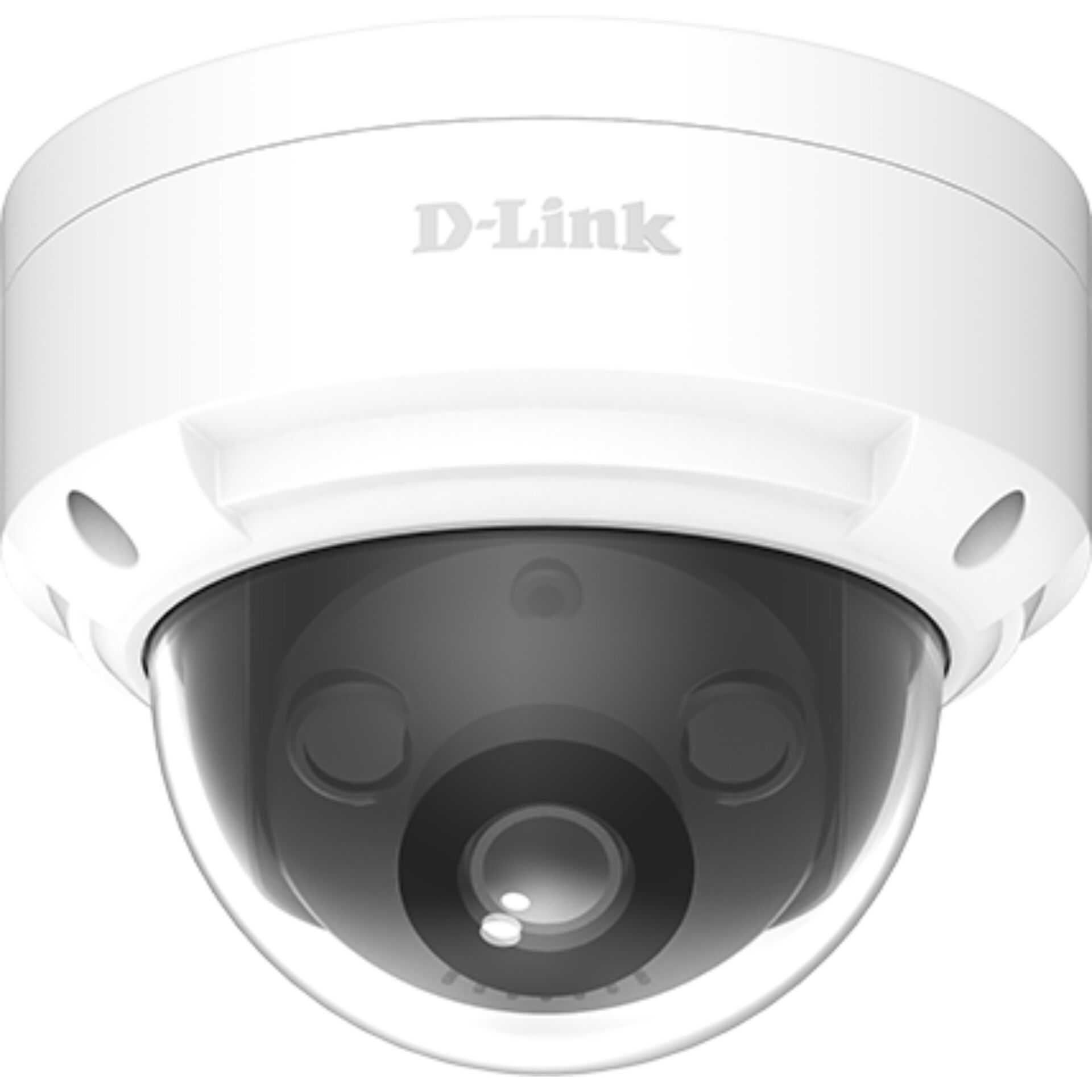 Überwachungskamera, Kuppelkamera, Sicherheitskamera, Weiße Gehäuse, CCTV