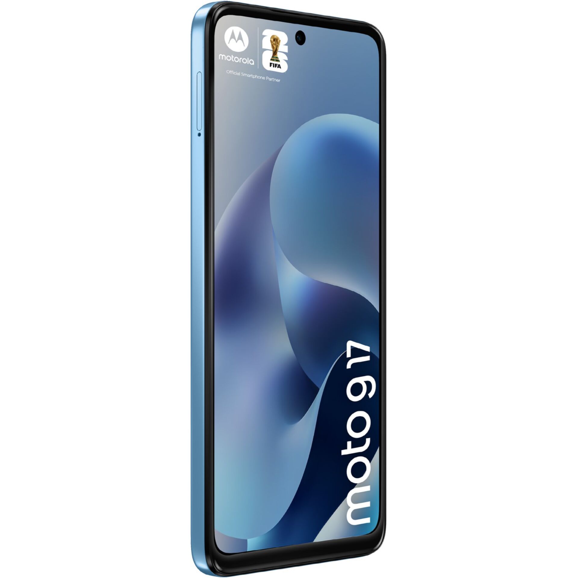 Smartphone, Android, Blau, 5G, Display notchless