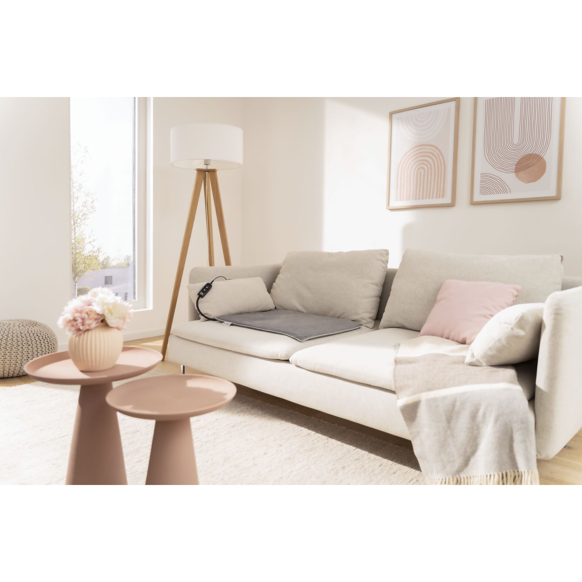 Couch, Lampe, Dekoration für Zuhause, Kissen, Innenarchitektur